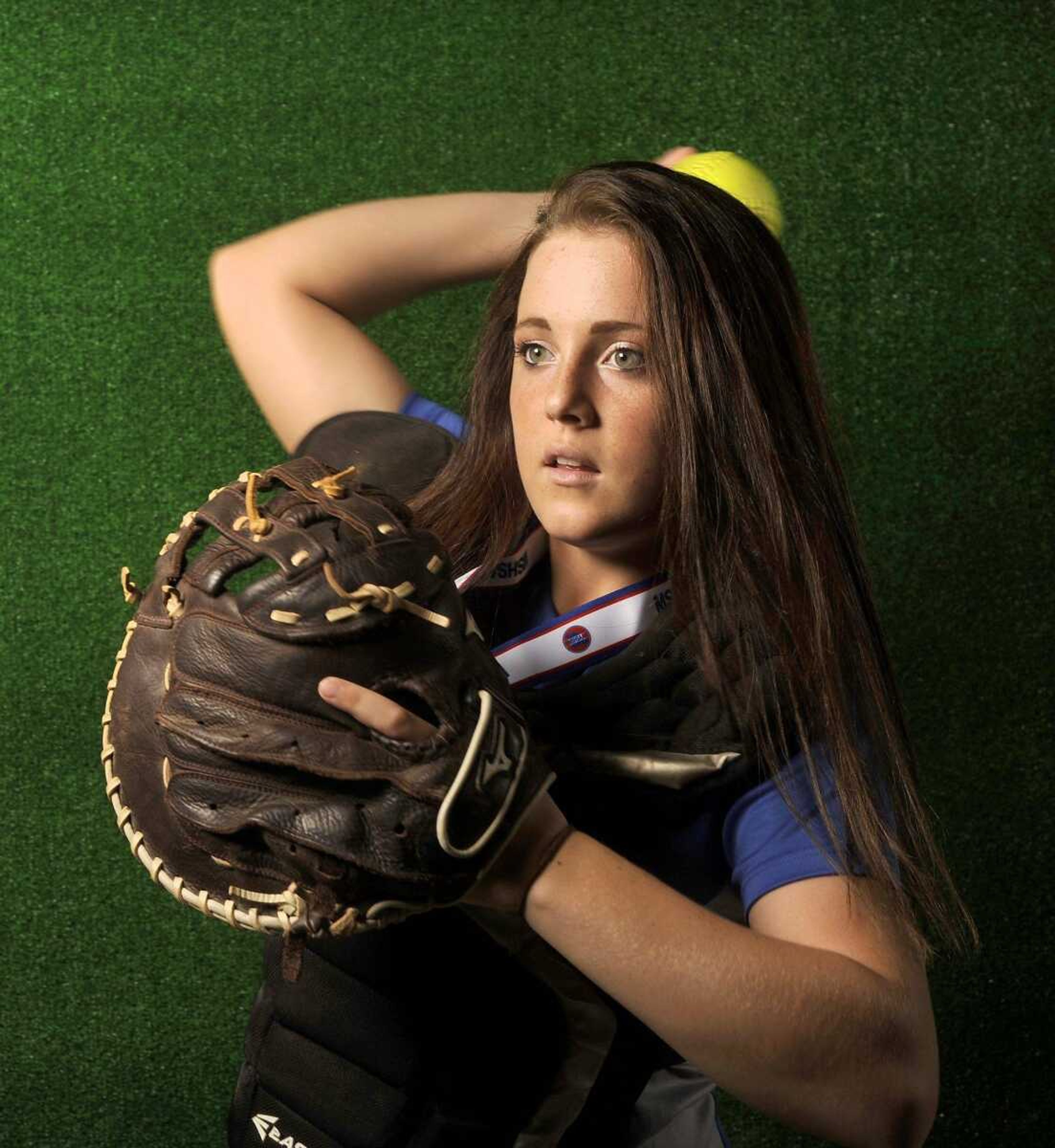 Notre Dame's Morgan Duschell caught 14 runners stealing and picked off 10 more during a junior season that included big contributions on offense, including a 1.157 OPS for the Class 3 state runners-up.