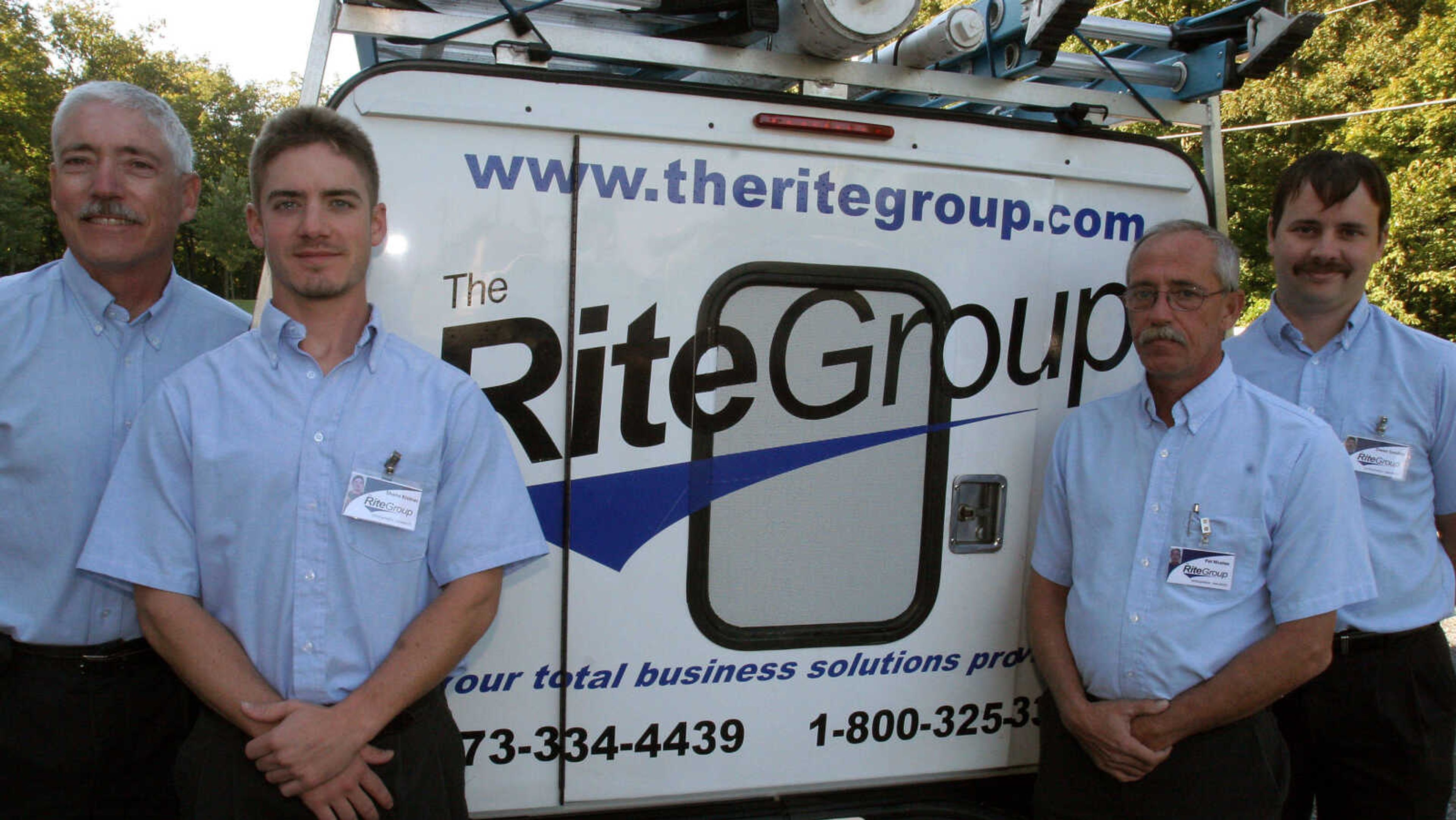 The Rite Group's System Engineers from Left to Right:  Riley Webb, Shane Kistner, Pat McAtee and Owen Sandler.