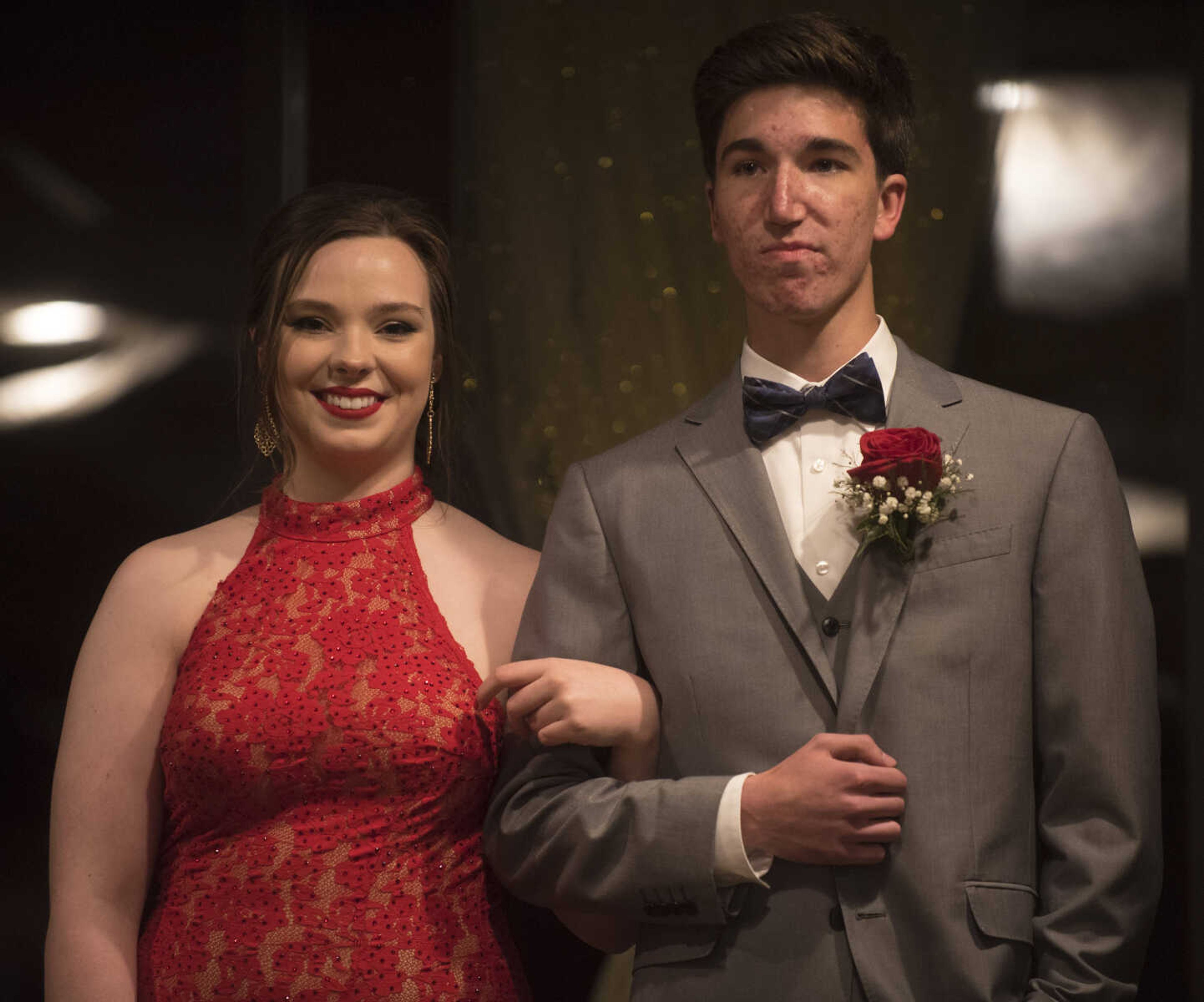 Prom court during the Saxony Lutheran prom Saturday, April 22, 2017 at the Elk's Lodge in Cape Girardeau.