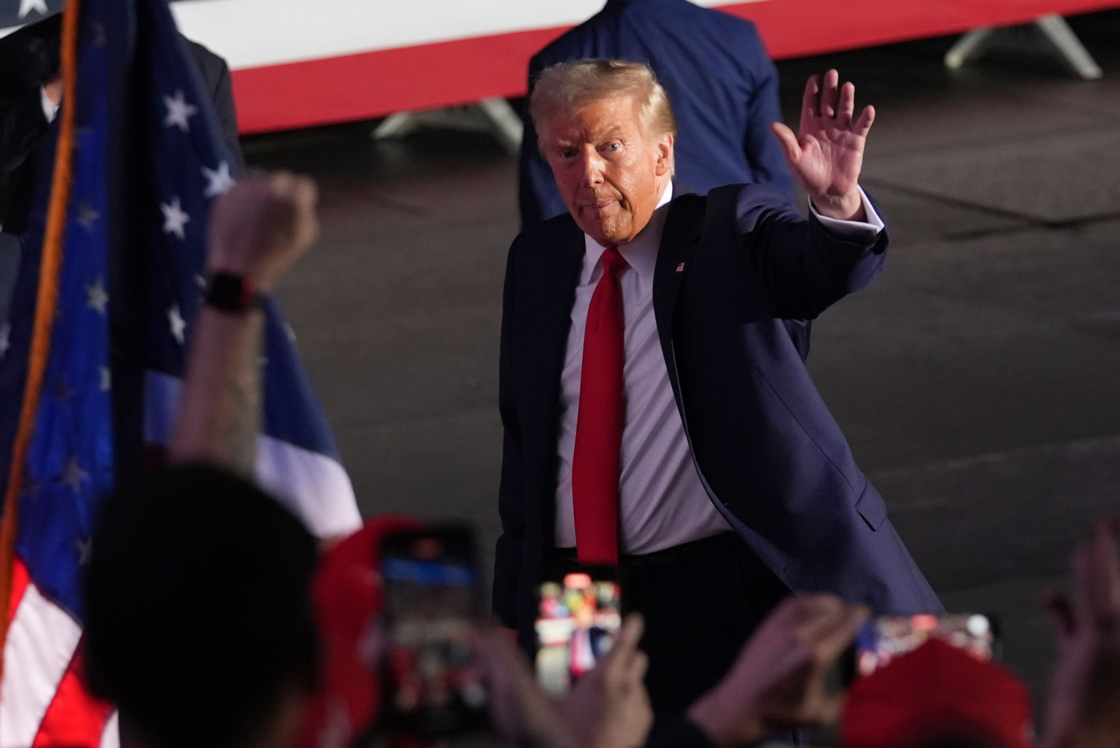 The Latest: Trump and Harris cede stage to voters who'll also decide control of House and Senate