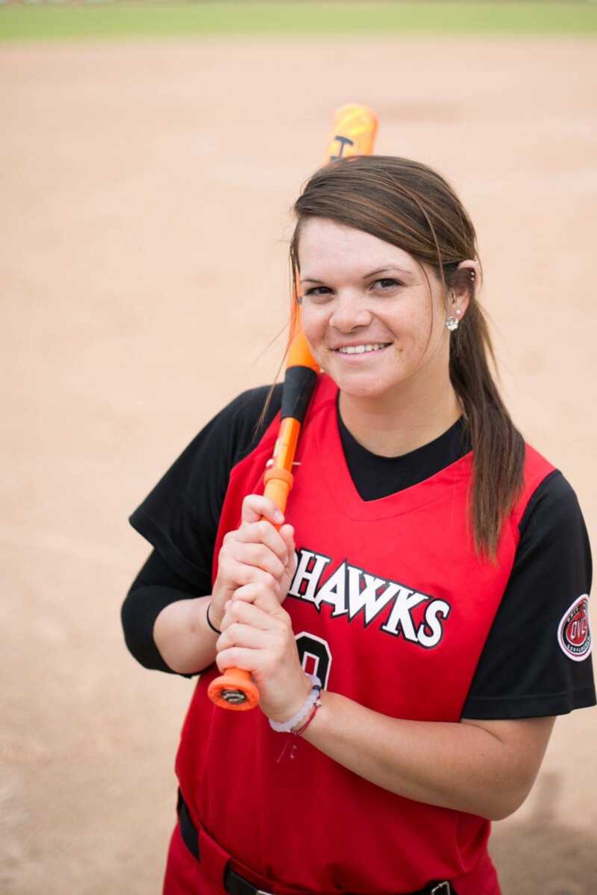 Southeast Missouri State's Kayla Fortner poses for a photo Tuesday, April 28, 2015 at the Southeast Softball Complex. (Glenn Landberg)