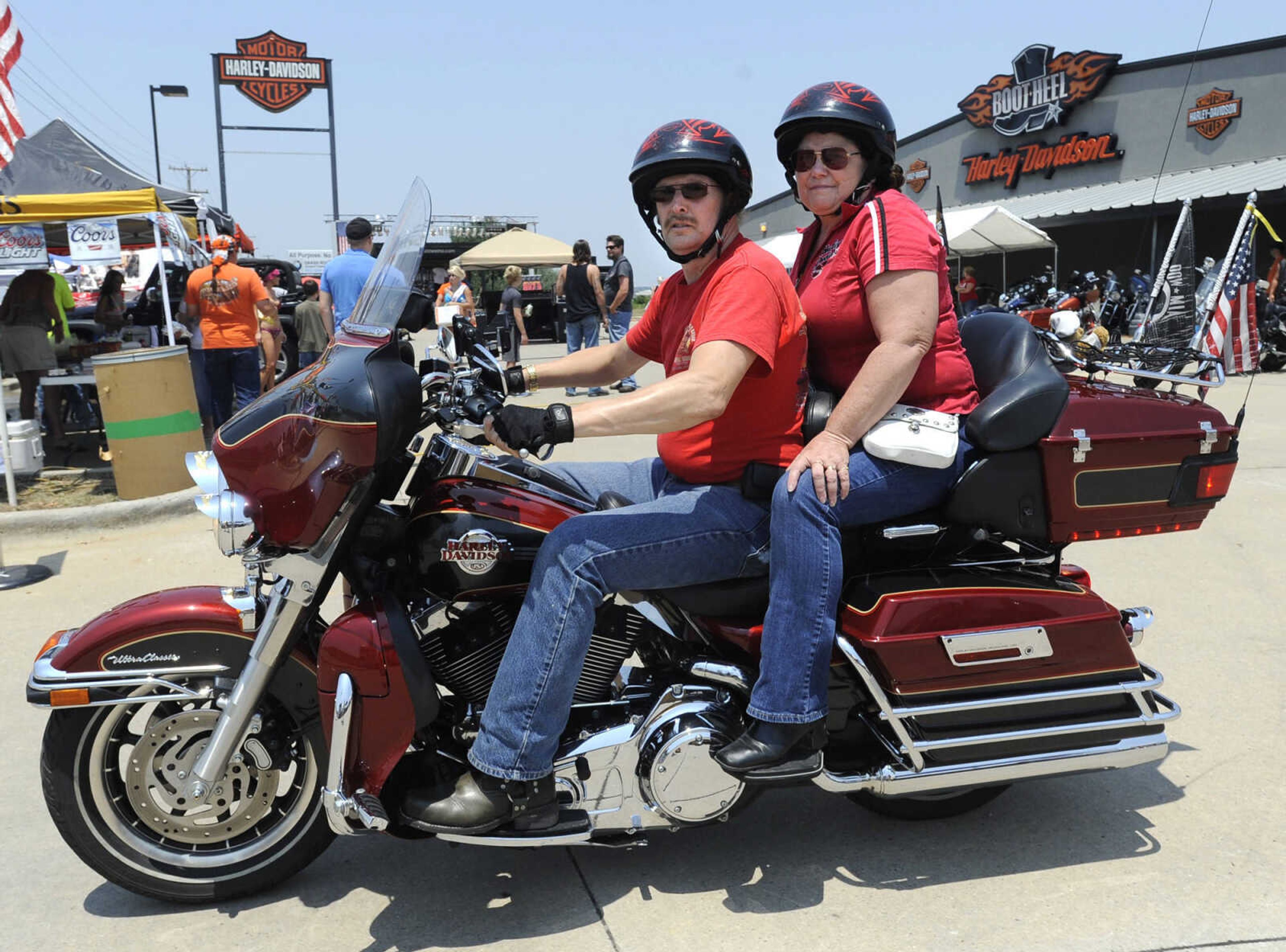 The Bootheel Veterans Heritage Ride begins.