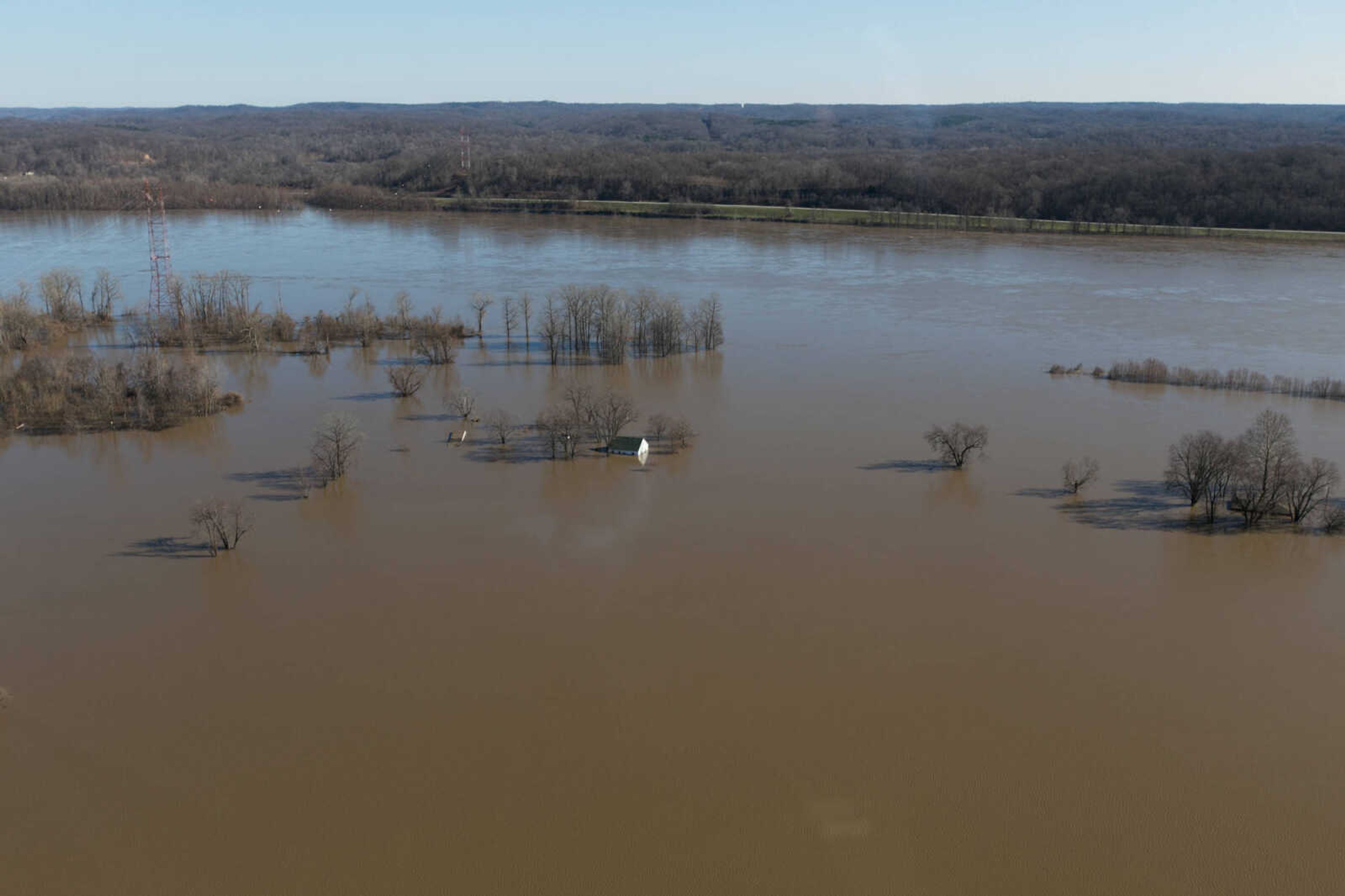 GLENN LANDBERG ~ glandberg@semissourian.com

Floodwater is seen in Scott City, Saturday, Jan. 2, 2016.