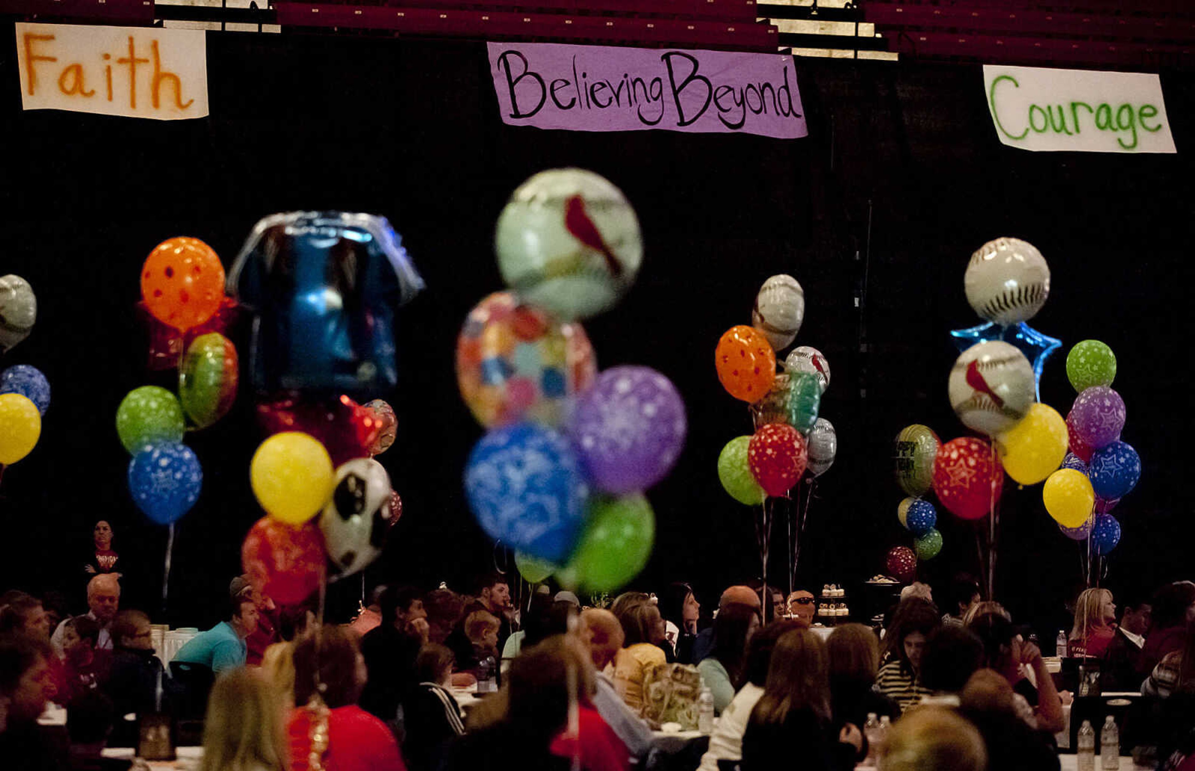 "Nolan Weber, Celebration of Life," Wednesday, April 30, at the Jackson High School Event Center. Friends, family and community members gathered to remember the former Jackson High School baseball and soccer player who passed away from brain cancer in December on what would have been Nolan's 19th birthday.