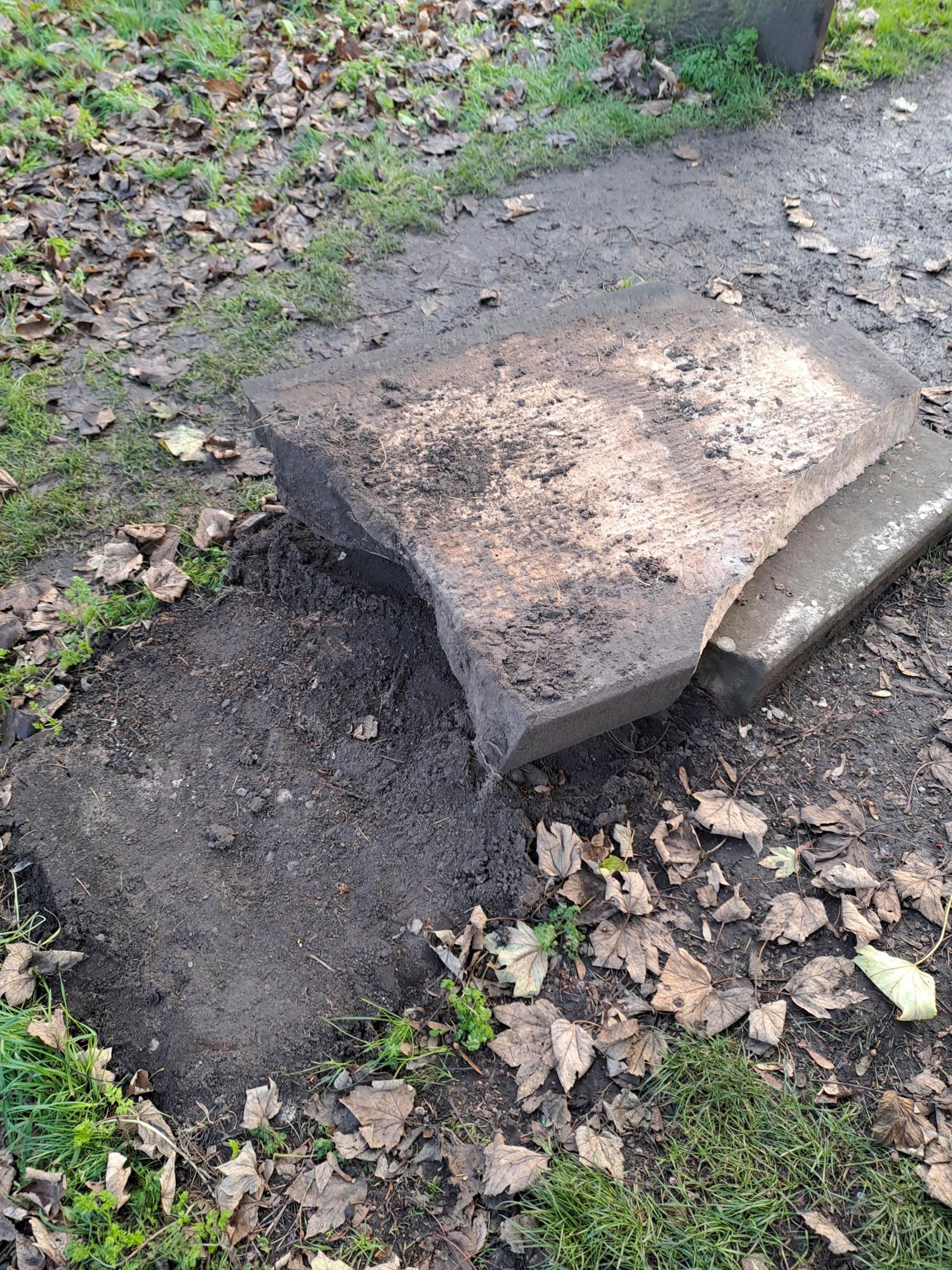 Bah, humbug! Vandal smashes Ebenezer Scrooge's tombstone used in 'A Christmas Carol' movie