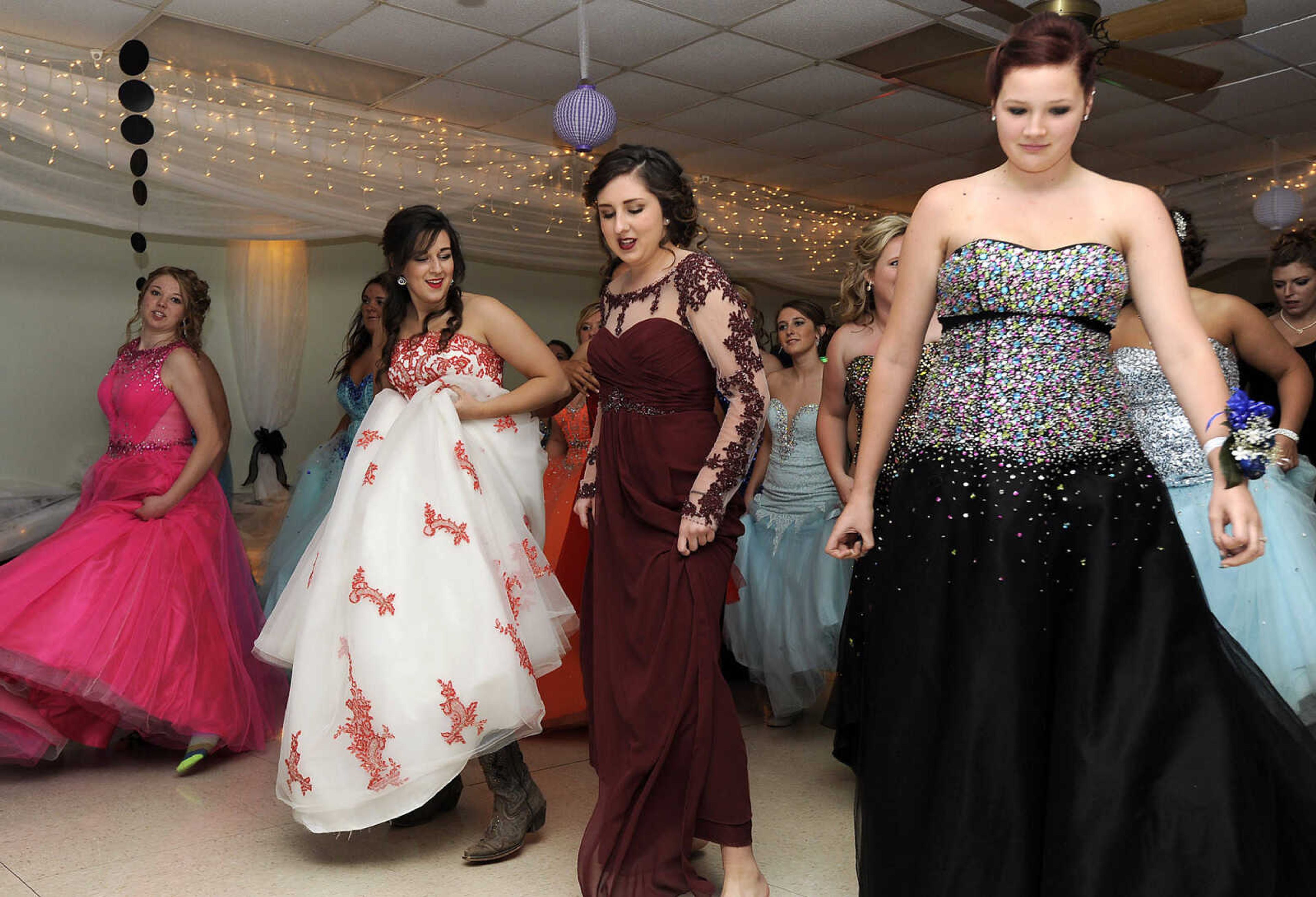 The Meadow Heights High School prom, "Sparkle and Shine," Saturday, May 2, 2015 at the Jackson Elks Lodge.