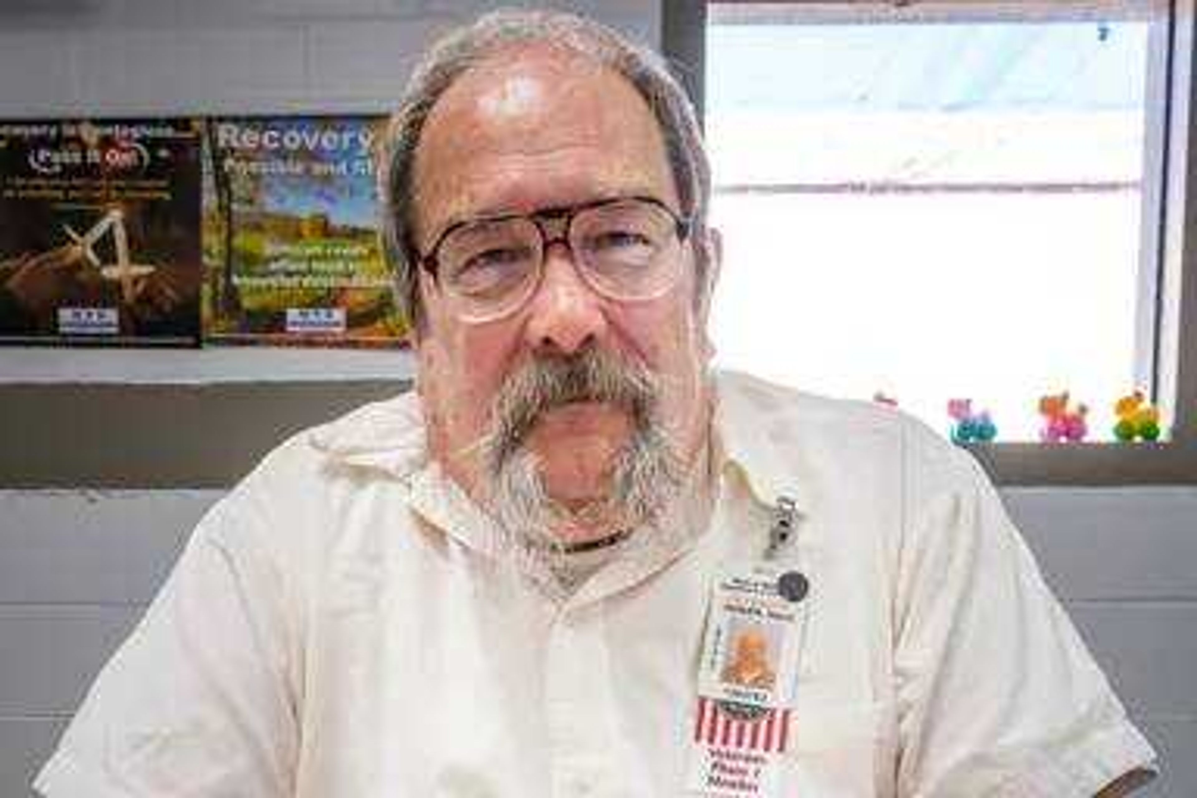 Inmate David Hosier on Friday at Potosi Correctional Center in Potosi. Hosier is scheduled to be executed Tuesday for the deaths of a Jefferson City couple in 2009, but he has long questioned how he could be convicted on circumstantial evidence.