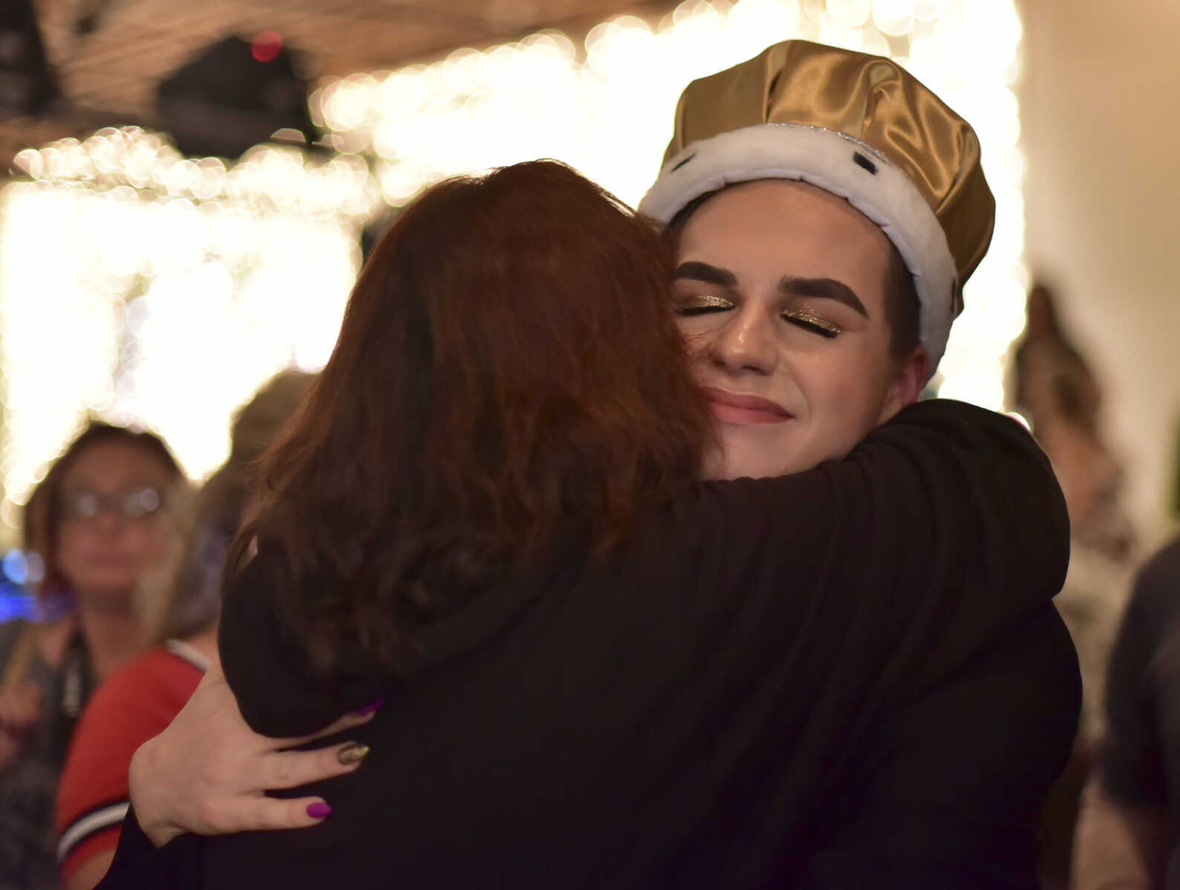 Elijah Enderle is crowned prom king during the Cape Girardeau Central prom Saturday, April 29, 2017 at Ray's Plaza Conference Center in Cape Girardeau.