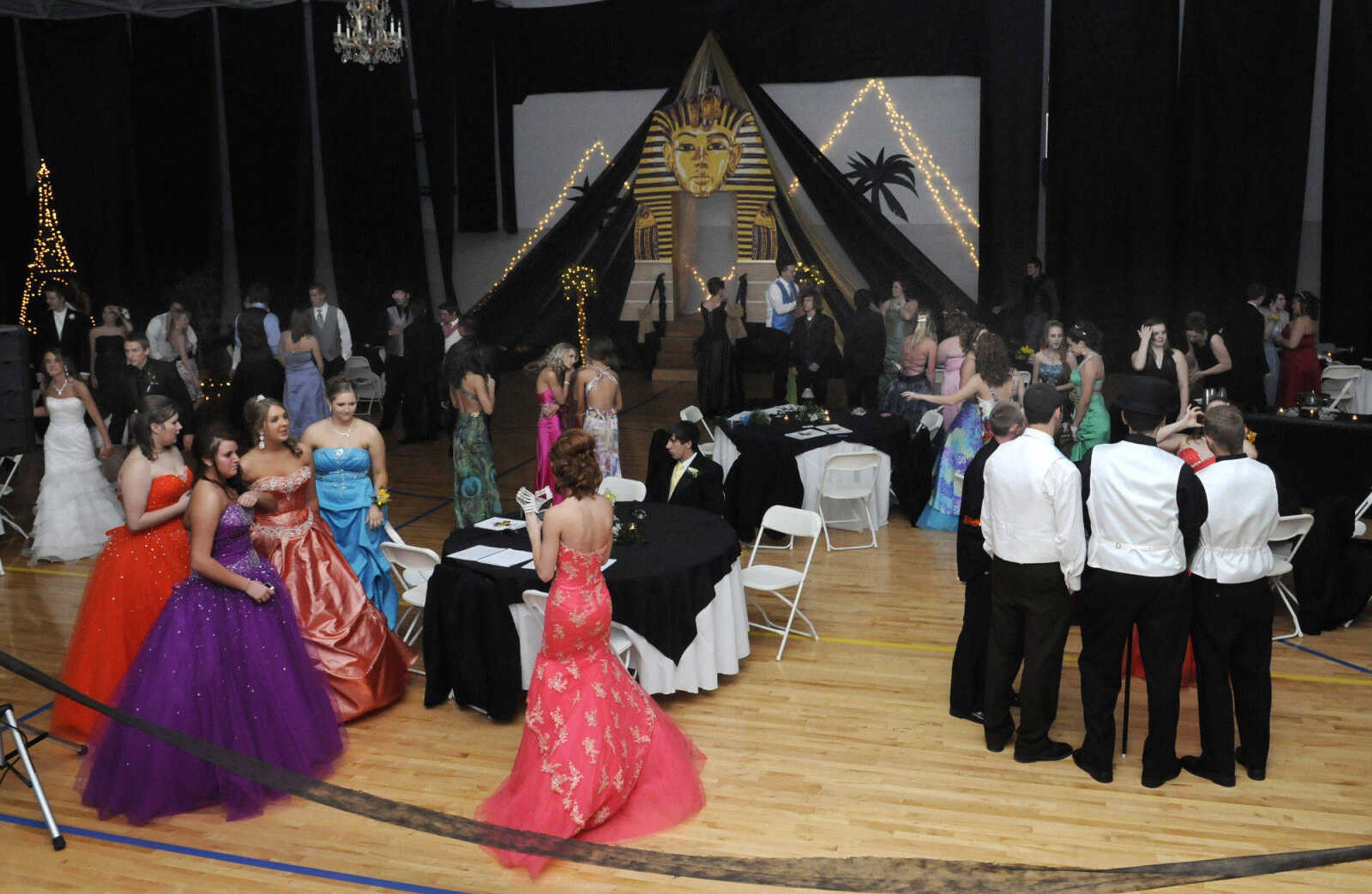 KRISTIN EBERTS ~ keberts@semissourian.com

The Oran High School prom took place on Saturday, April 17, 2010. The theme was "Passport Abroad."