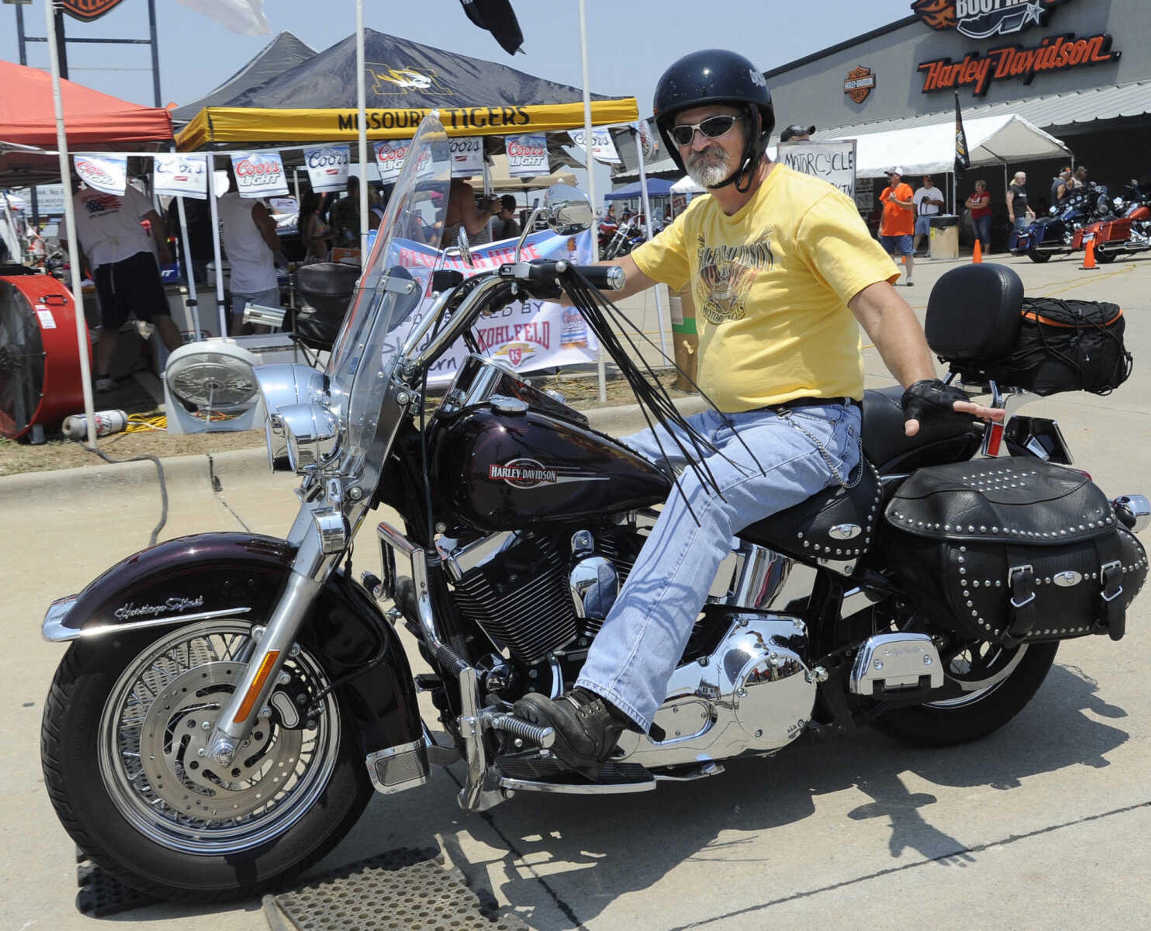 The Bootheel Veterans Heritage Ride begins.