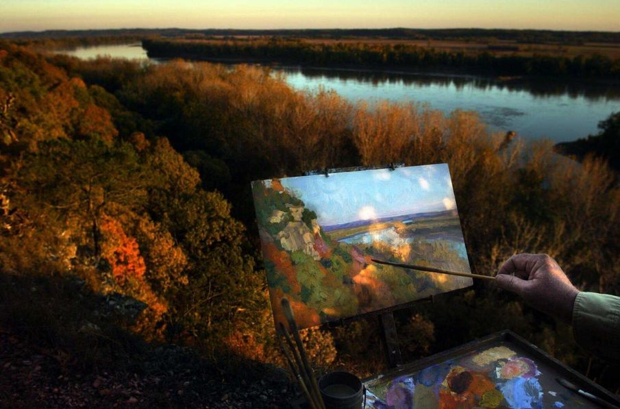 Mo. artist paints hundreds of state landscapes