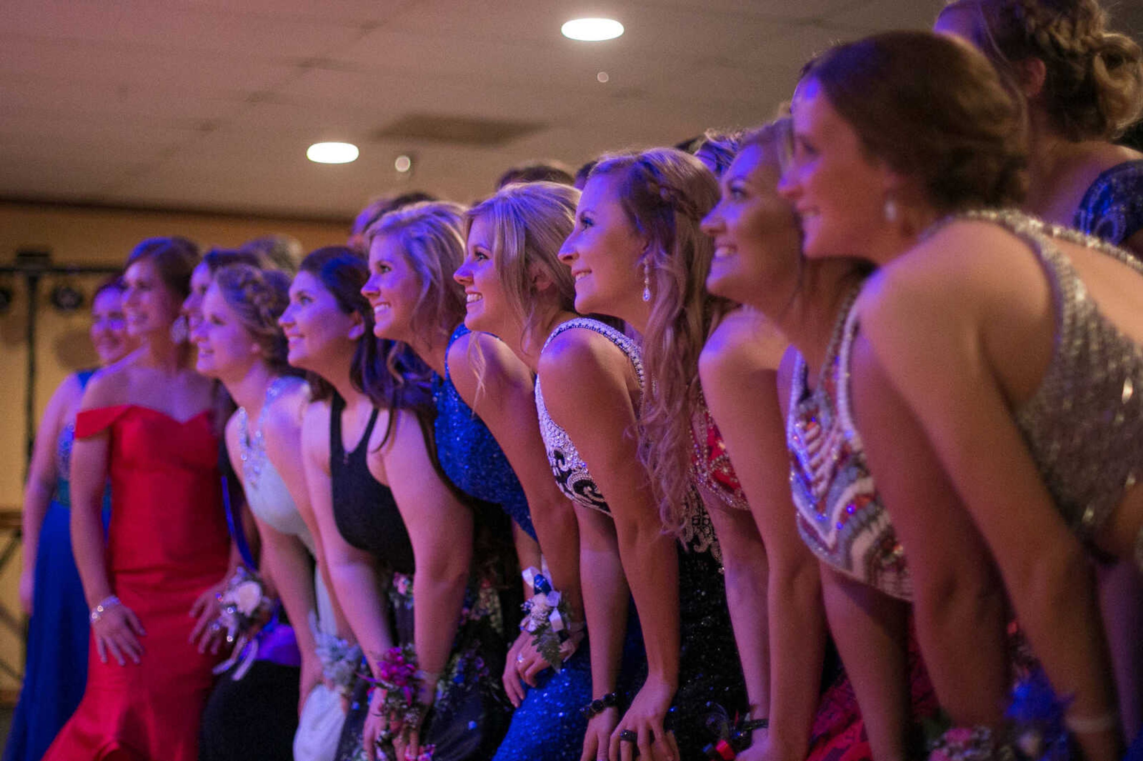 GLENN LANDBERG ~ glandberg@semissourian.com

Students take to the dance floor during the Saxony Lutheran High School's "Classique Magnifique" prom, Saturday, April 23, 2016, at the Cape Girardeau Elks Lodge.