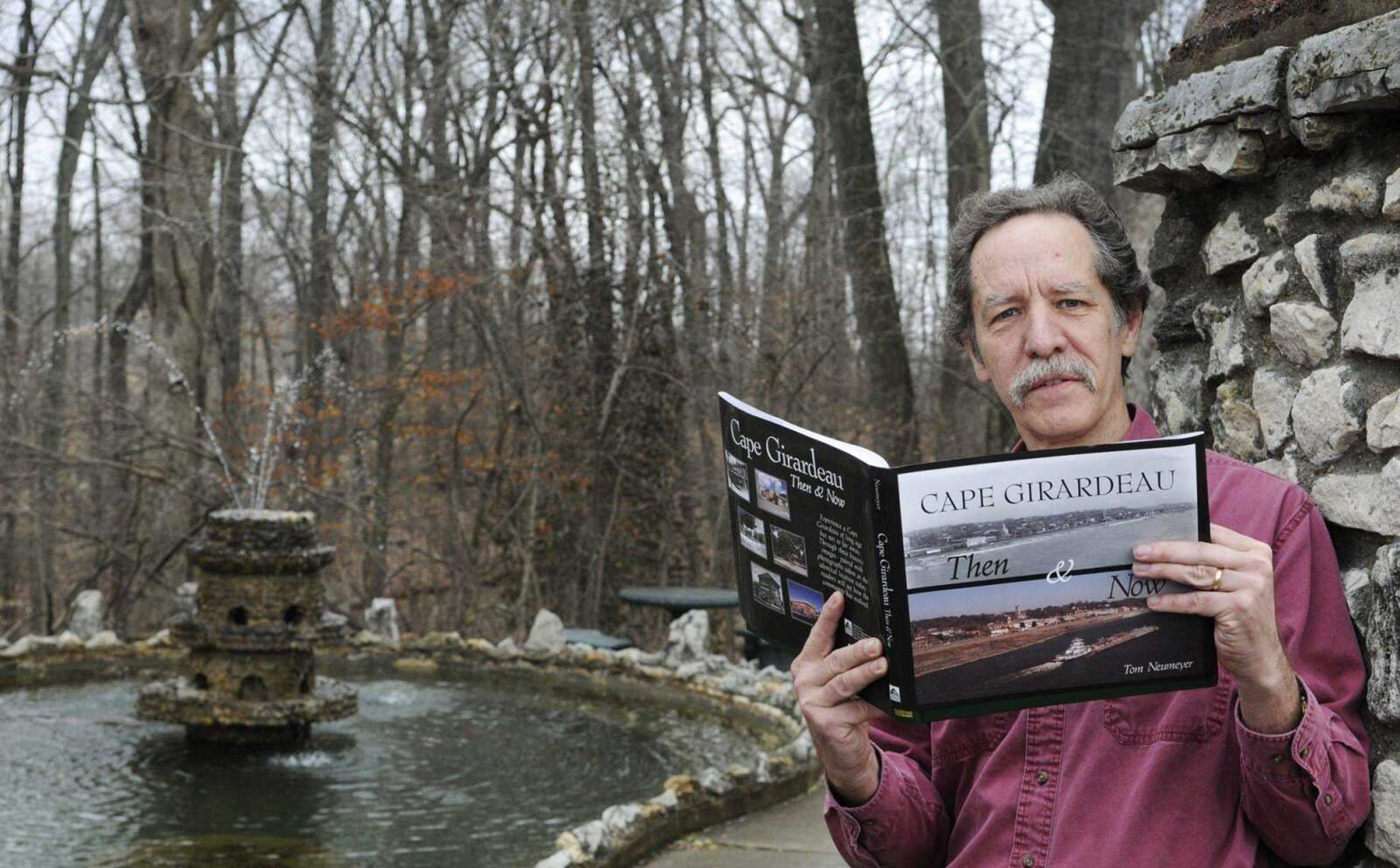 Tom Neumeyer poses at Fountain Park in Cape Girardeau on Wednesday, March 10, 2010. (KRISTIN EBERTS)