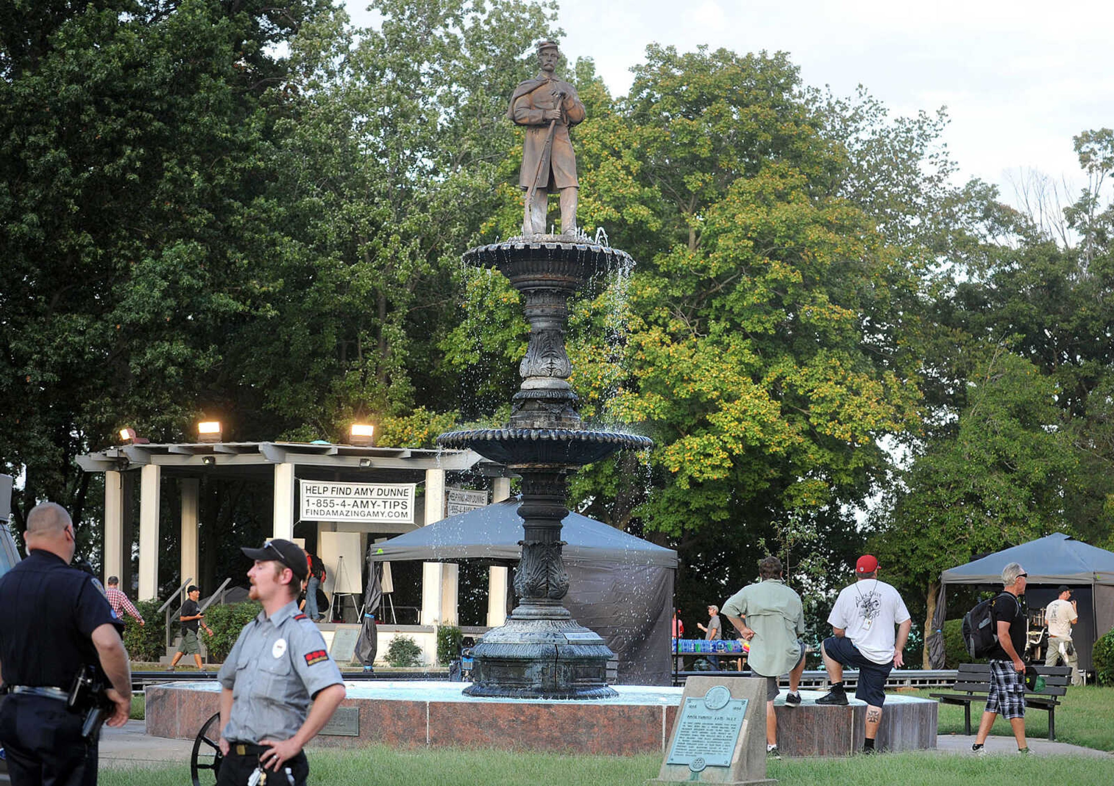 LAURA SIMON ~ lsimon@semissourian.com

Filming of 20th Century Fox's feature film "Gone Girl" gets underway at the Common Pleas Courthouse, Thursday, Oct. 3, 2013, in Cape Girardeau.