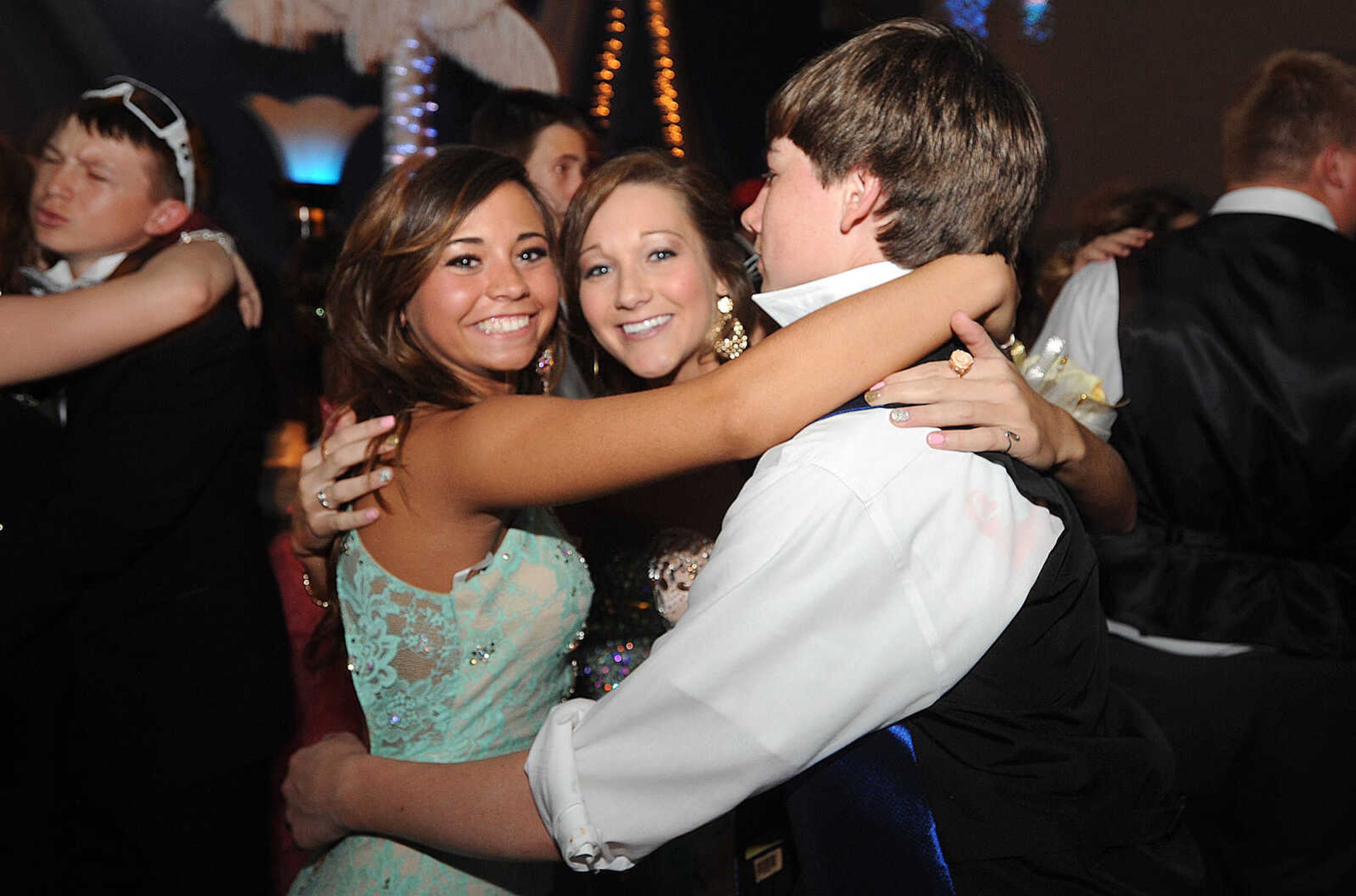 LAURA SIMON ~ lsimon@semissourian.com

Oran High School held its prom Saturday night, April 12, 2014, inside the school's gymnasium.