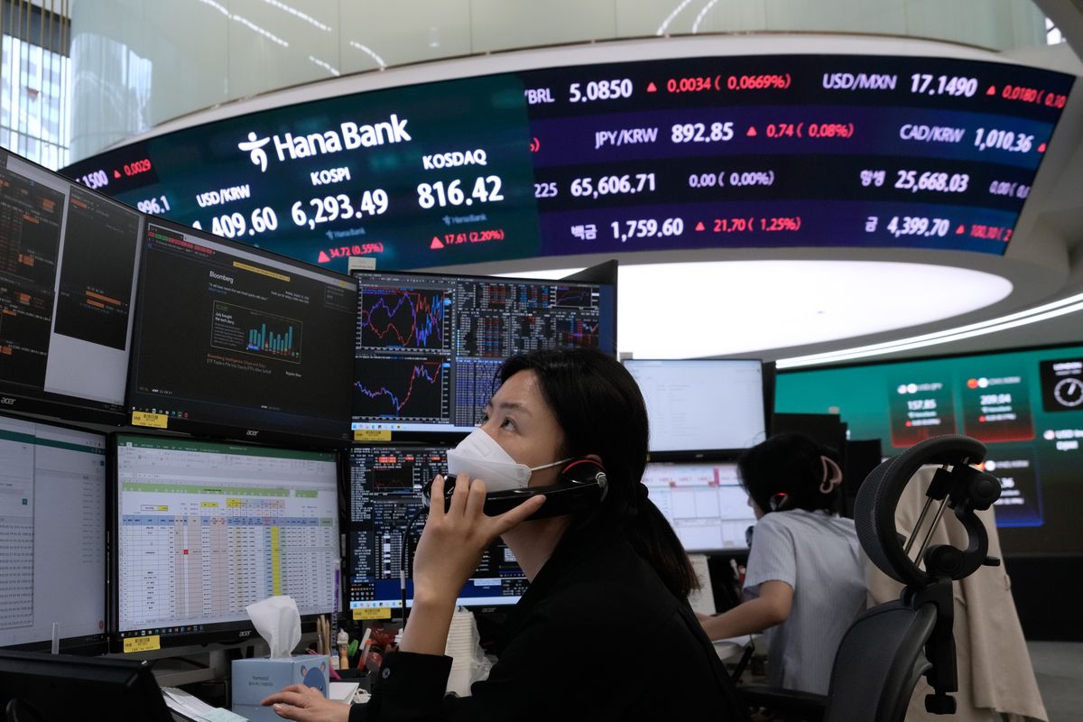 World shares are mixed after Wall Street gains, while oil pr...