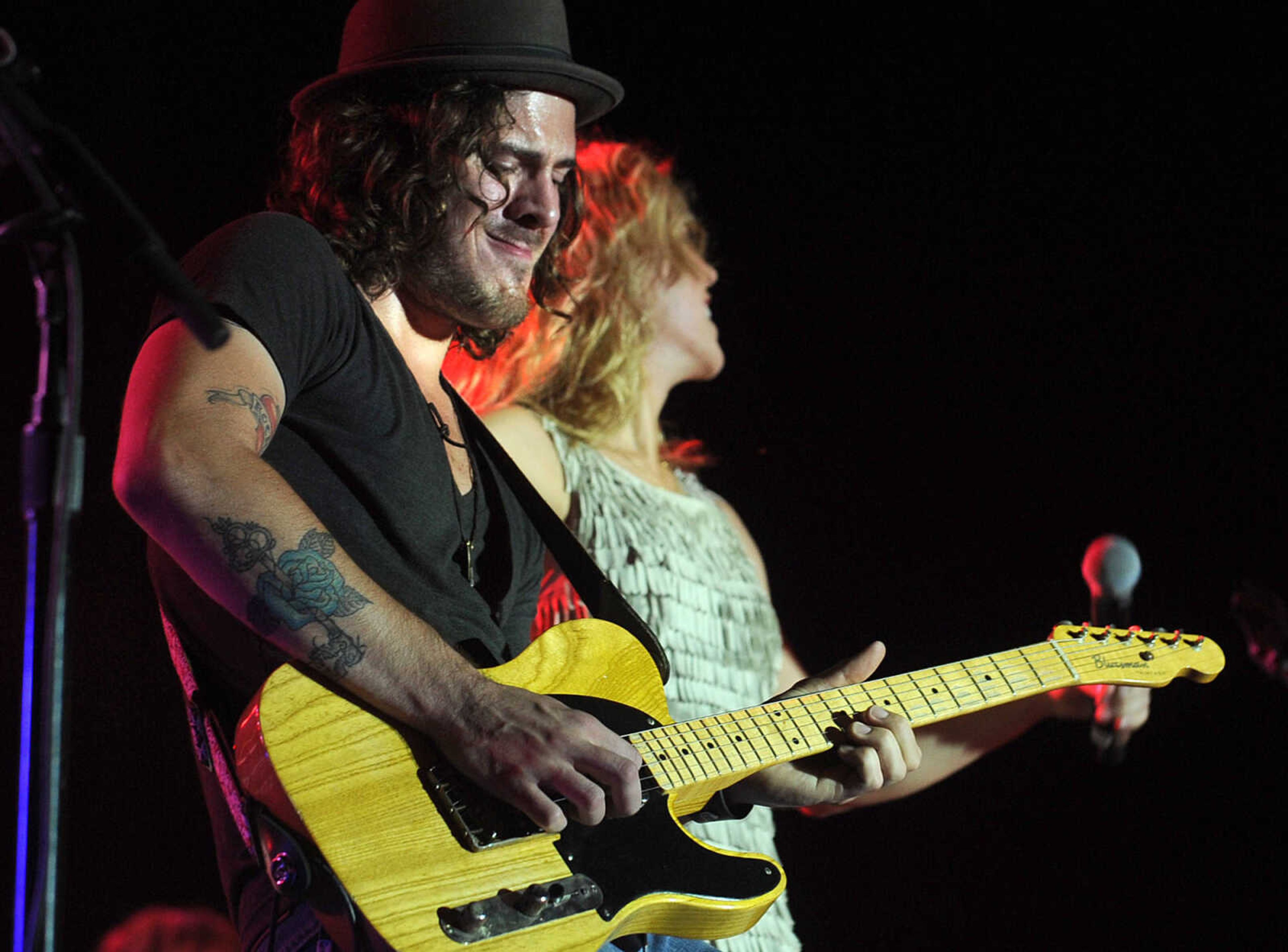 LAURA SIMON ~ lsimon@semissourian.com
The Band Perry closes out the Sikeston Bootheel Rodeo Wednesday night, Aug. 8, 2012.