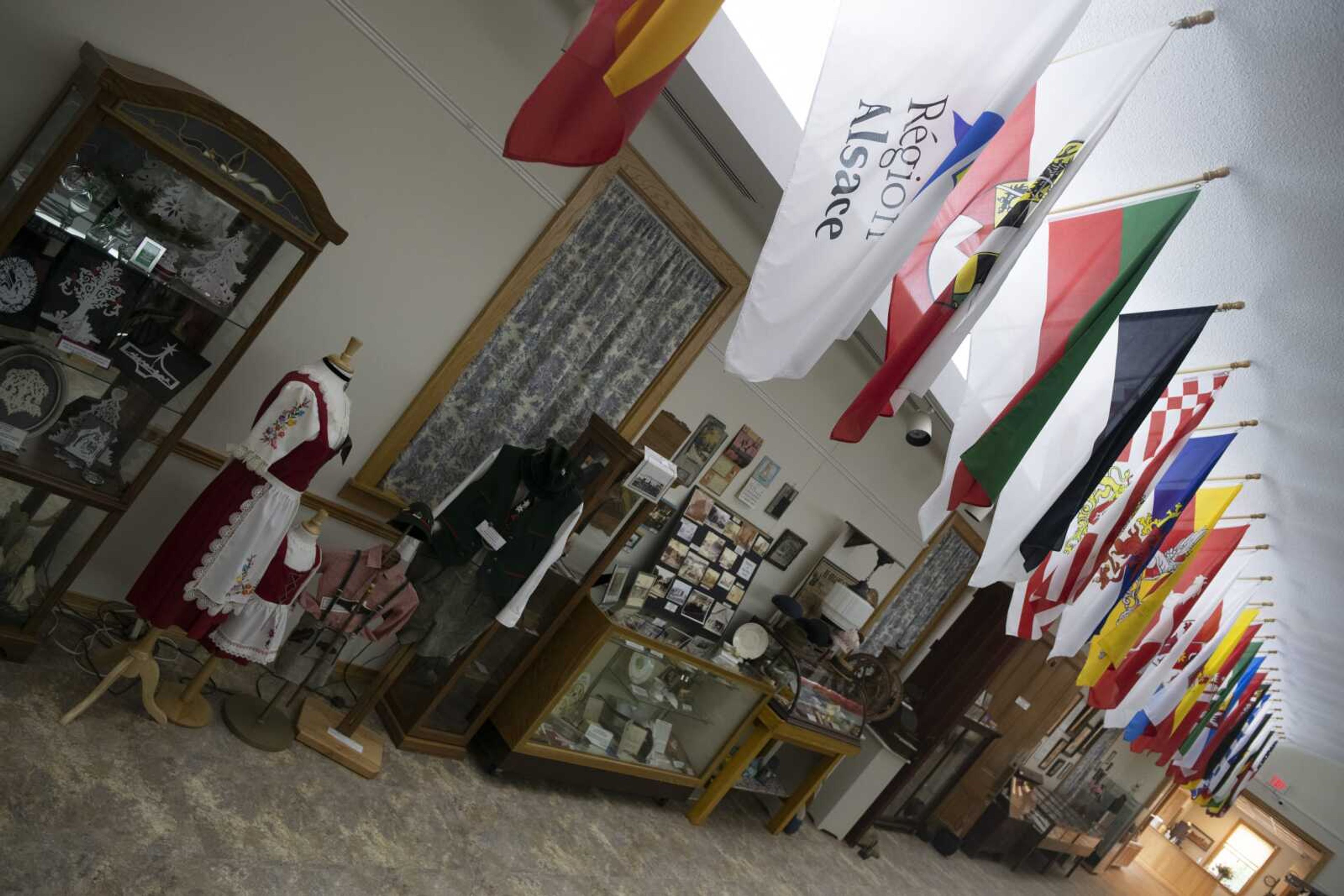 The interior of the Lutheran Heritage Center and Museum is seen Tuesday in Altenburg, Missouri.