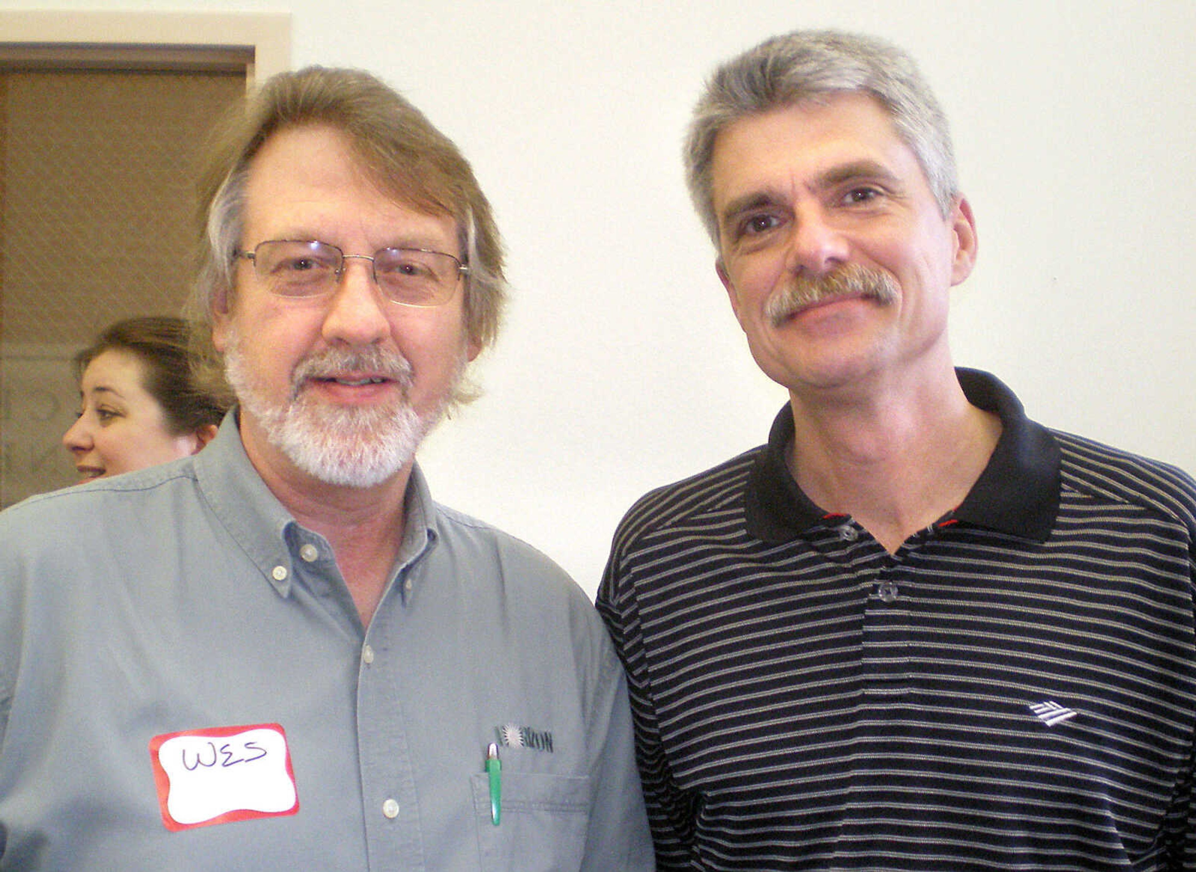 Wes Wade and Kim Rigdon at Jackson Chamber After Hours.