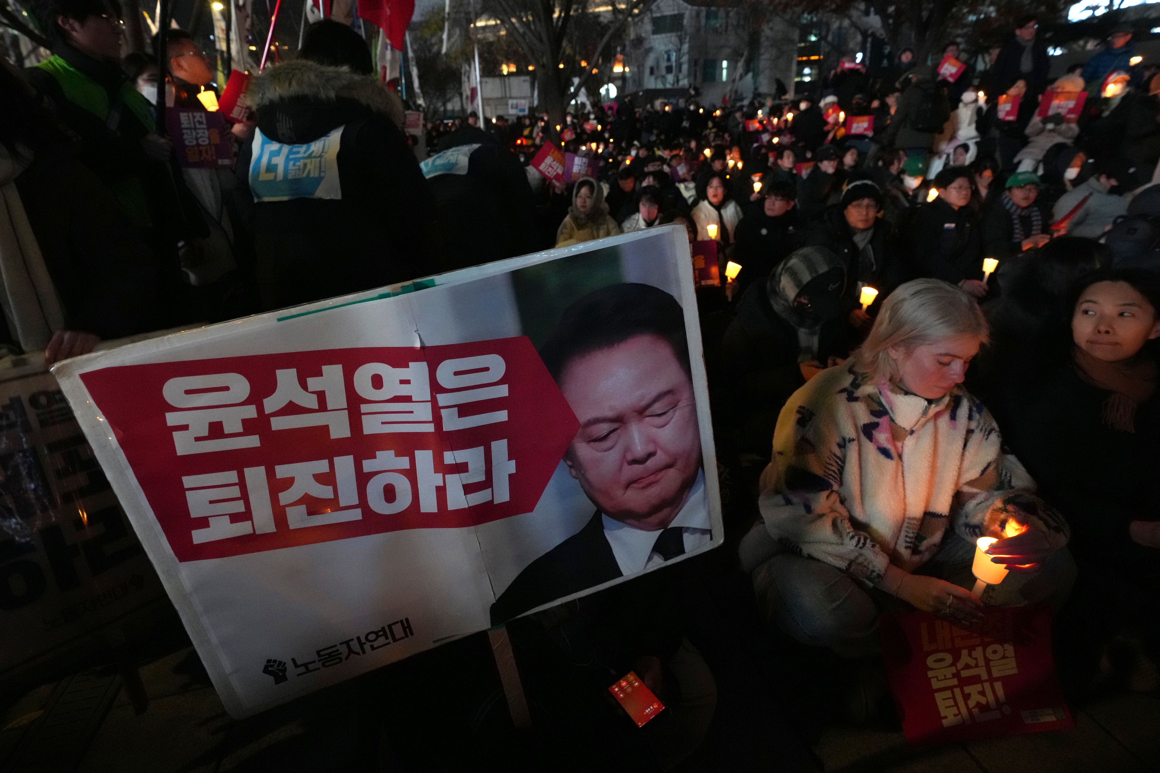 South Korea's Yoon replaces defense chief as parliament is poised to vote on his impeachment