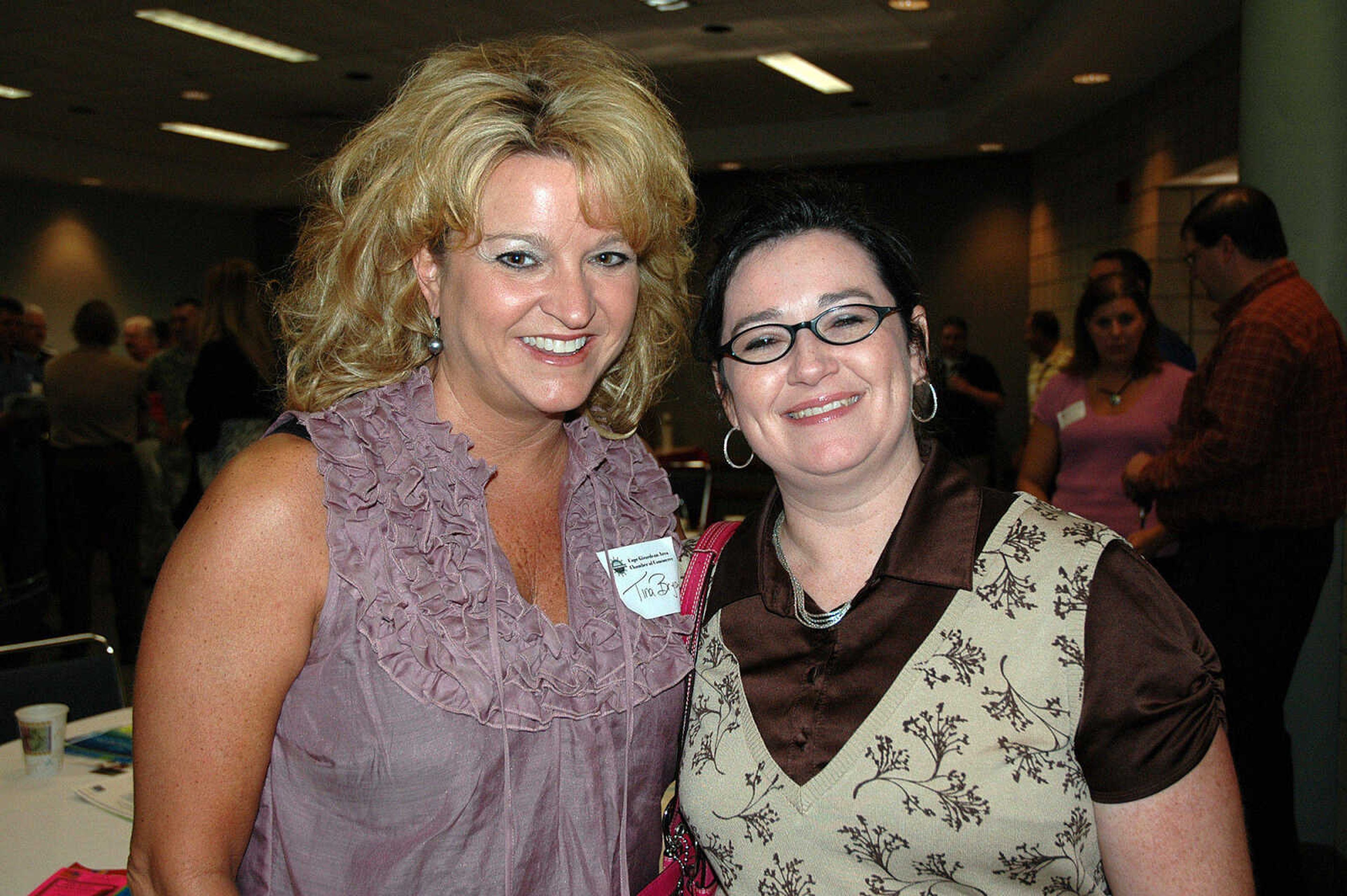 Tina Bryan and Dana Hinkel.