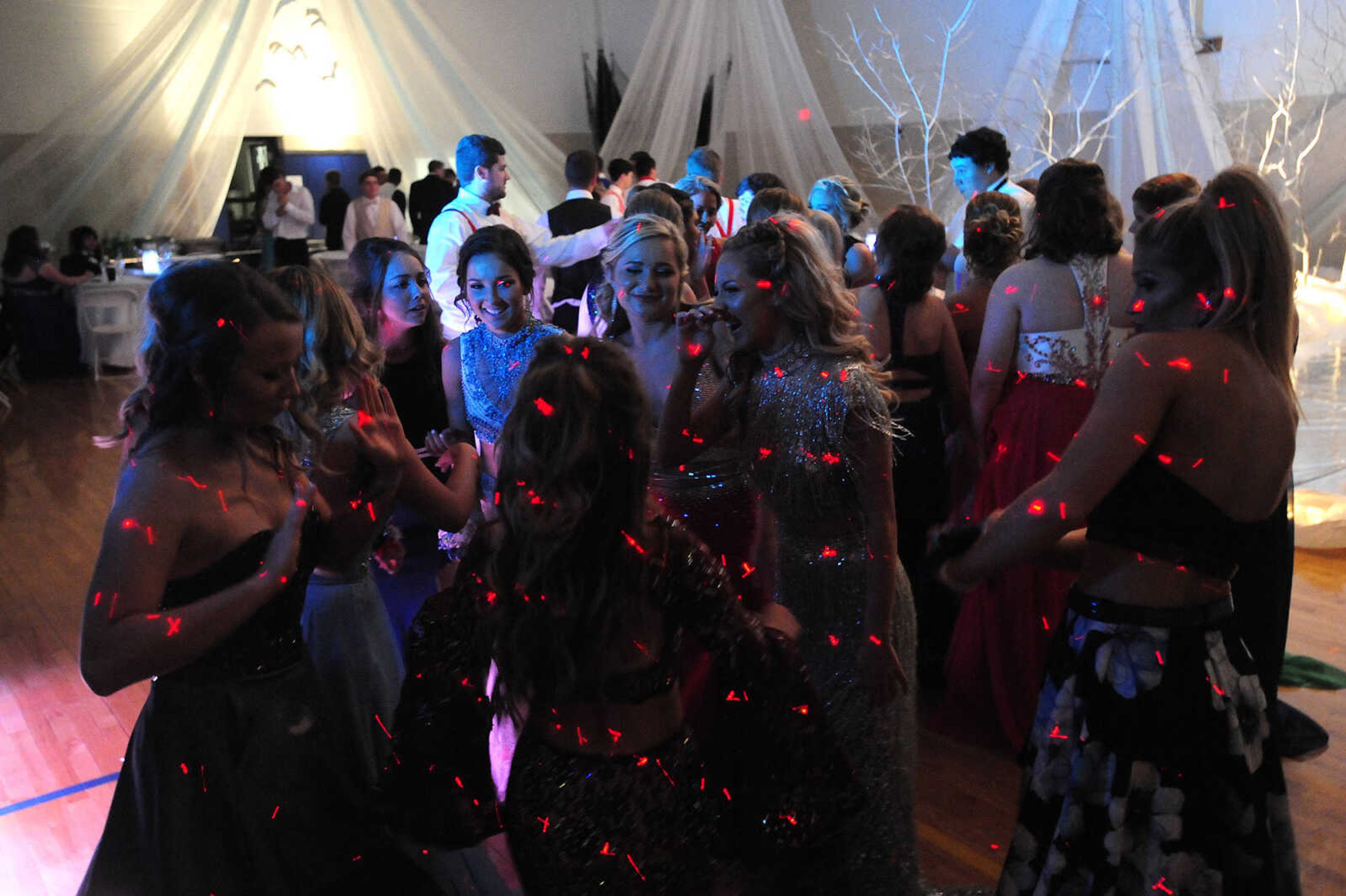 Oran students enjoy their prom Saturday, April 8 at Oran High School.