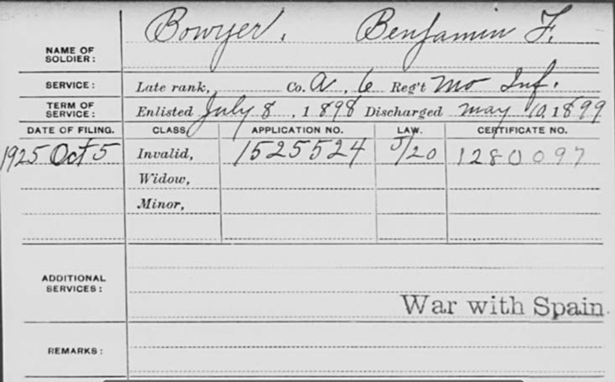 Southeast Missouri Roots & Branches: Researching veterans from the Spanish-American War to Vietnam