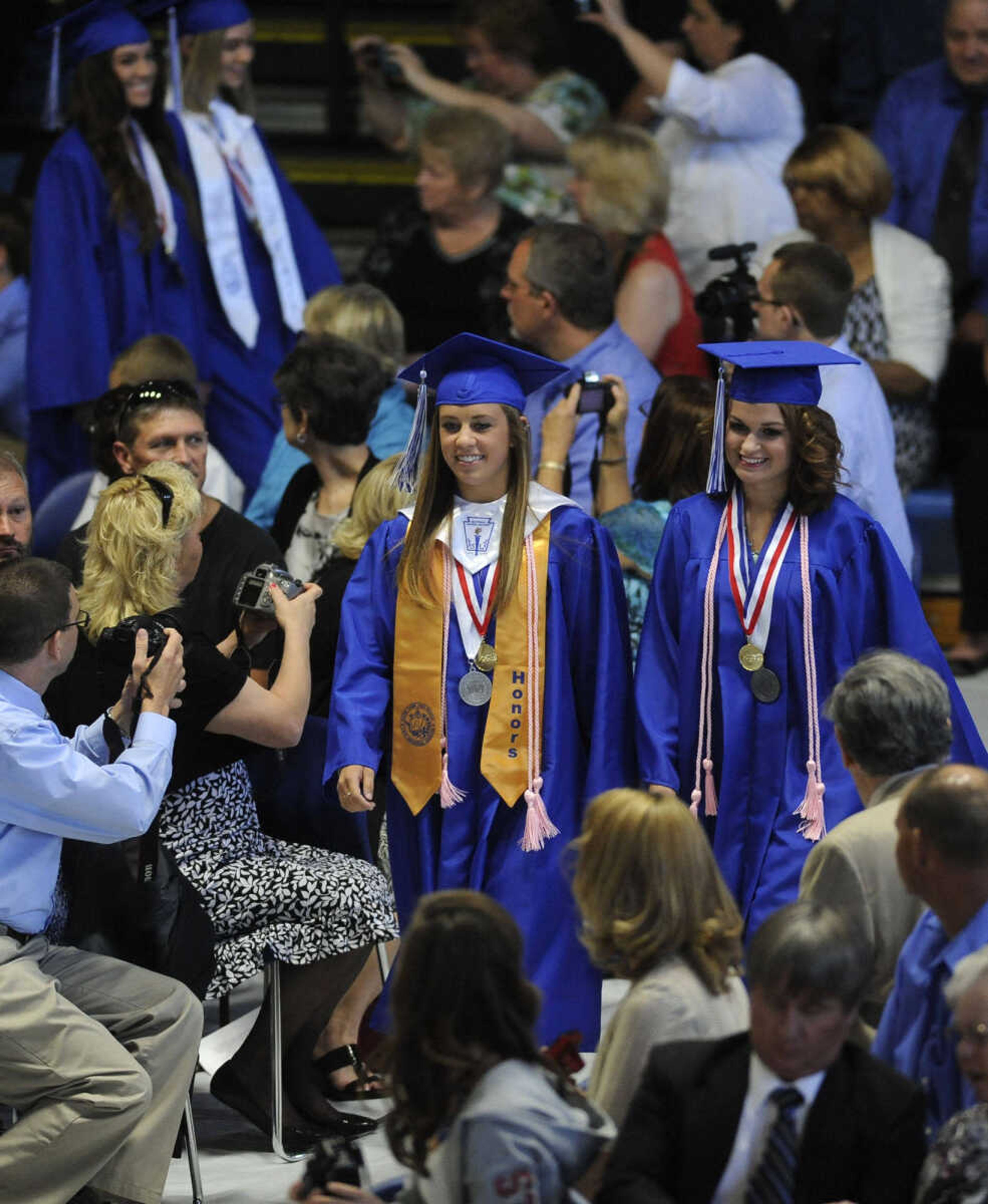 Notre Dame Regional High School commencement Sunday, May 18, 2014.