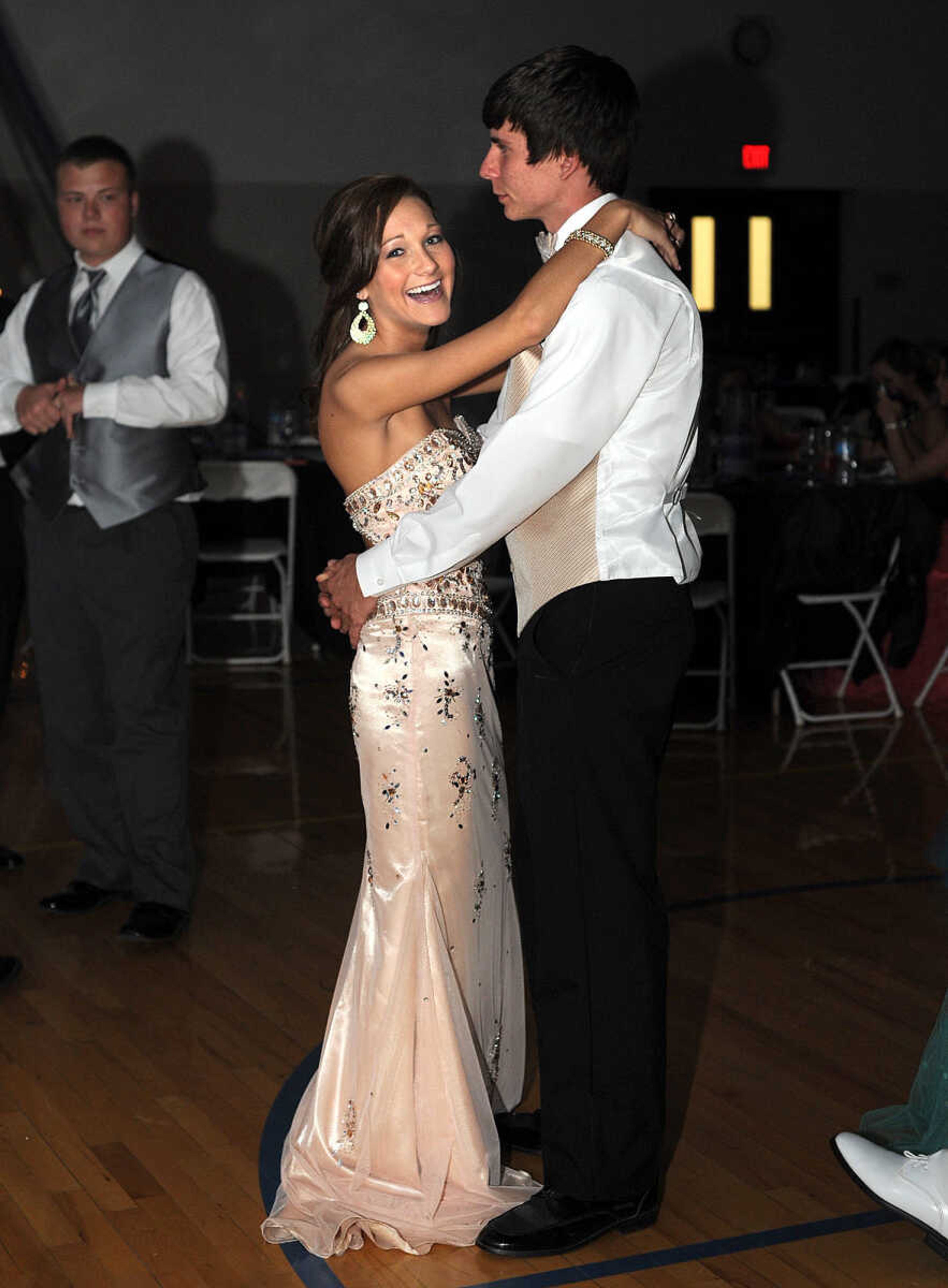 LAURA SIMON ~ lsimon@semissourian.com

Oran High School held its prom Saturday night, April 12, 2014, inside the school's gymnasium.