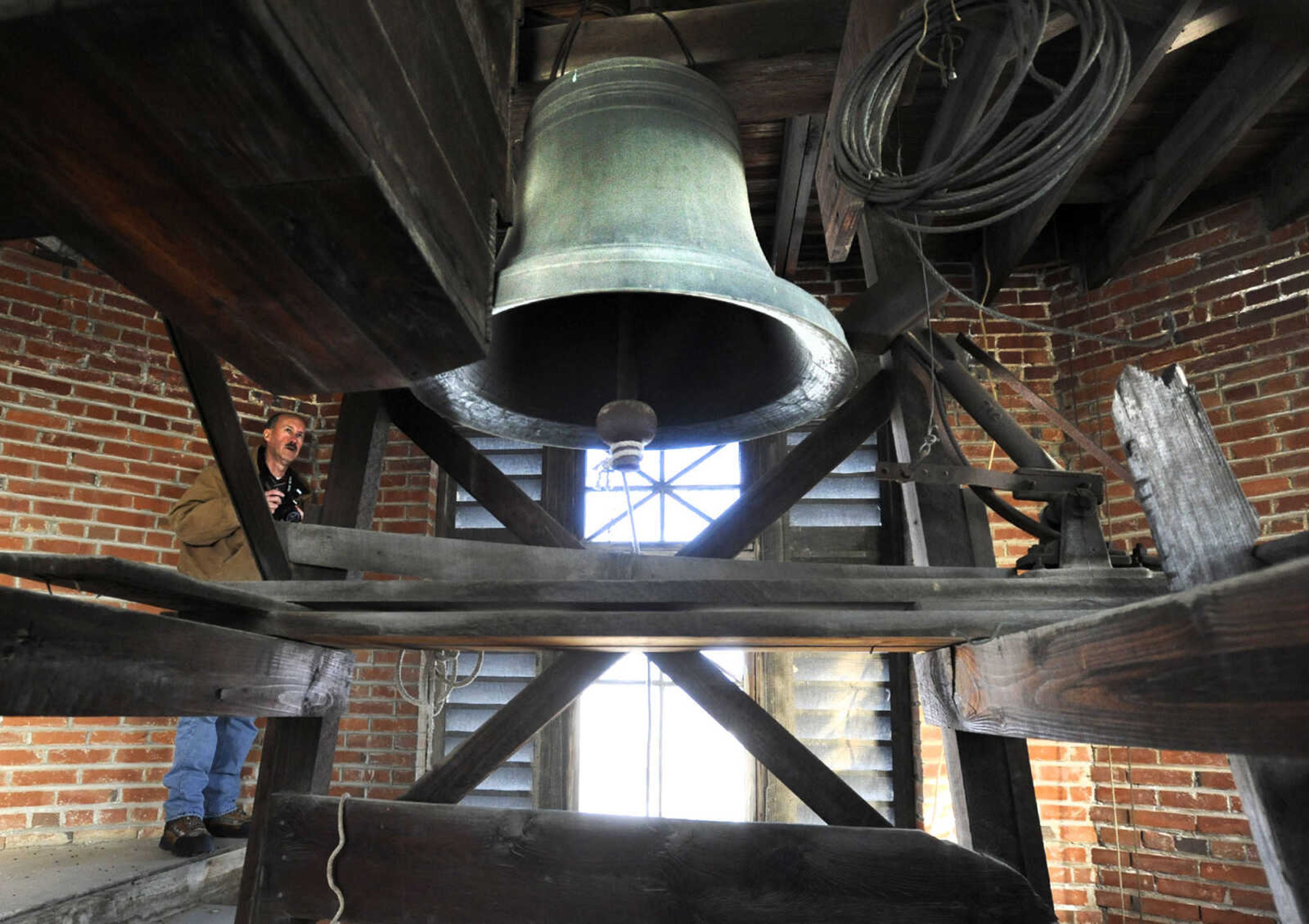 LAURA SIMON ~ lsimon@semissourian.com

The bell room inside the dome of the Cape Girardeau County Courthouse in Jackson, Missouri, Wednesday, Feb. 18, 2015.