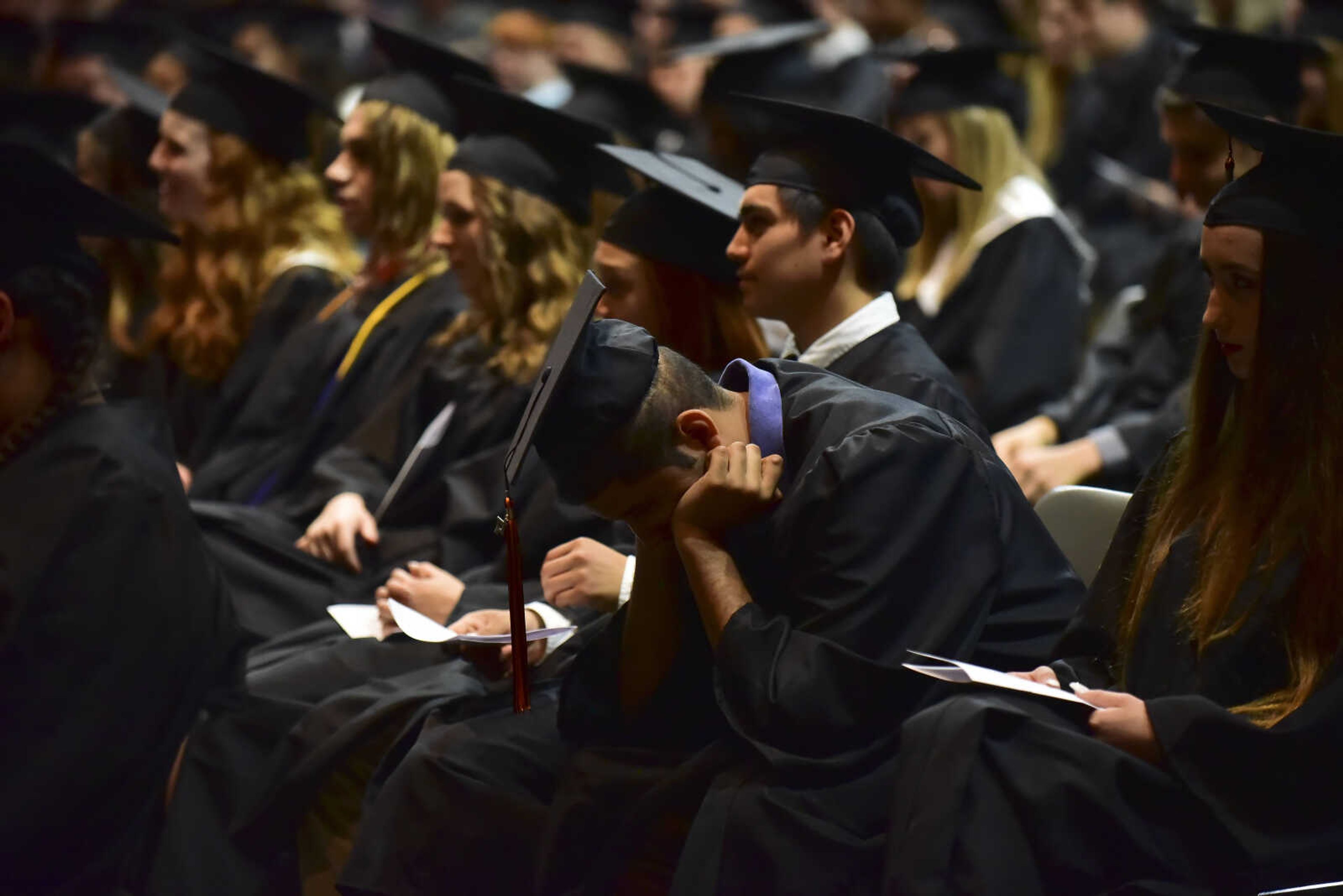 Cape Girardeau Central High School graduation Sunday, May 14, 2017at the Show Me Center in Cape Girardeau.