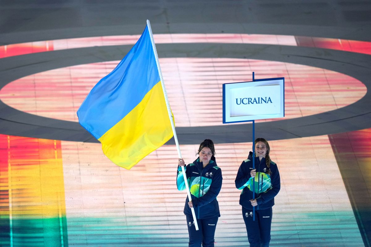 Ukrainian athletes talk about 'unpleasant' Paralympics after return of Russian flag at Milan Cortina
