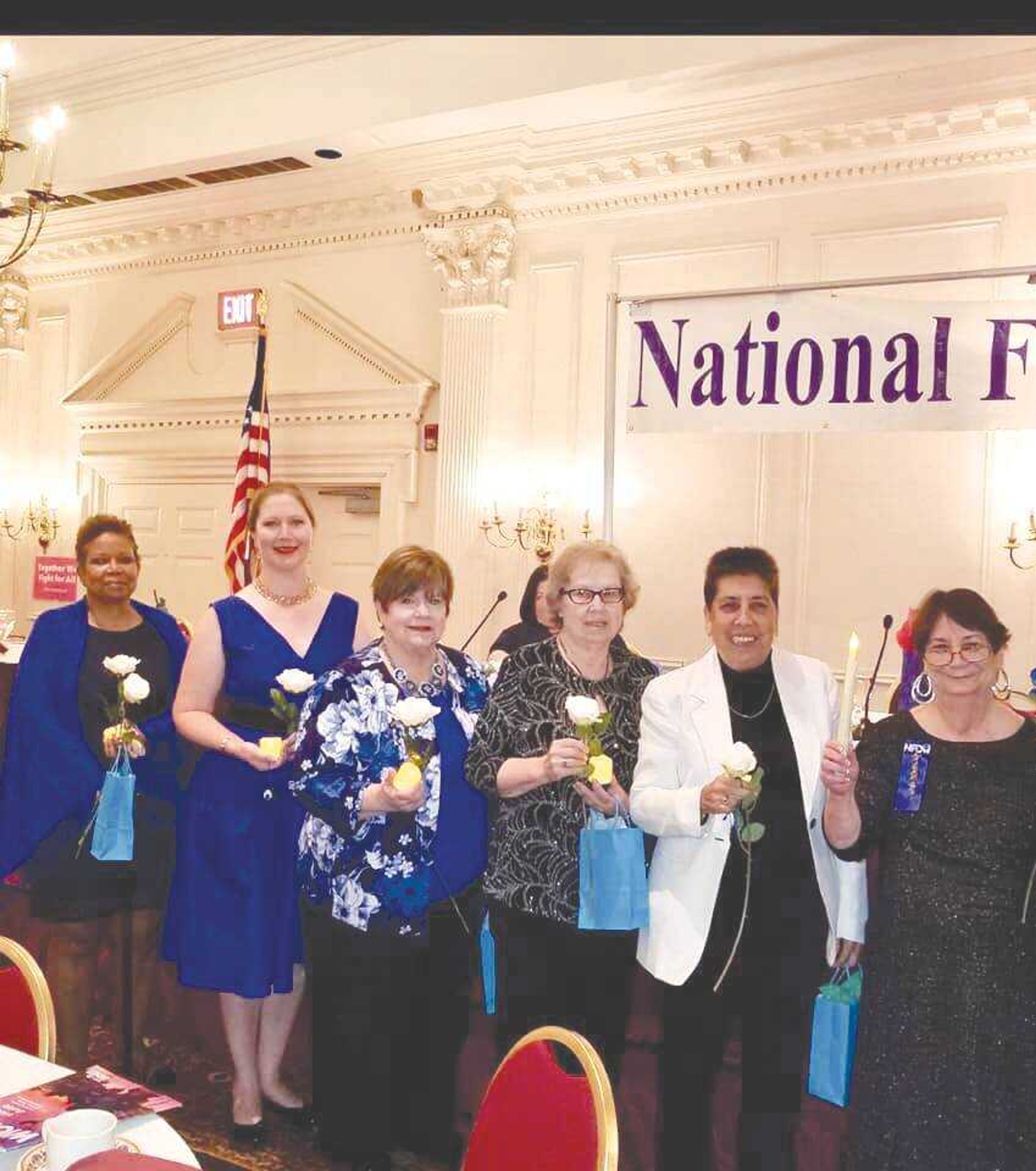 Ripley County’s own Cindy Jenks (far right) was recently elected president of the National Federation of Democratic Women. Also pictured, from left: Winifred Carson-Smith of District of Columbia; Susan Shelton, fourth vice president of Texas; Gail Buckner, third vice president of Georgia; Susan Rutt, second vice president of Pennsylvania; and Carol Comito, first vice president of Arizona.