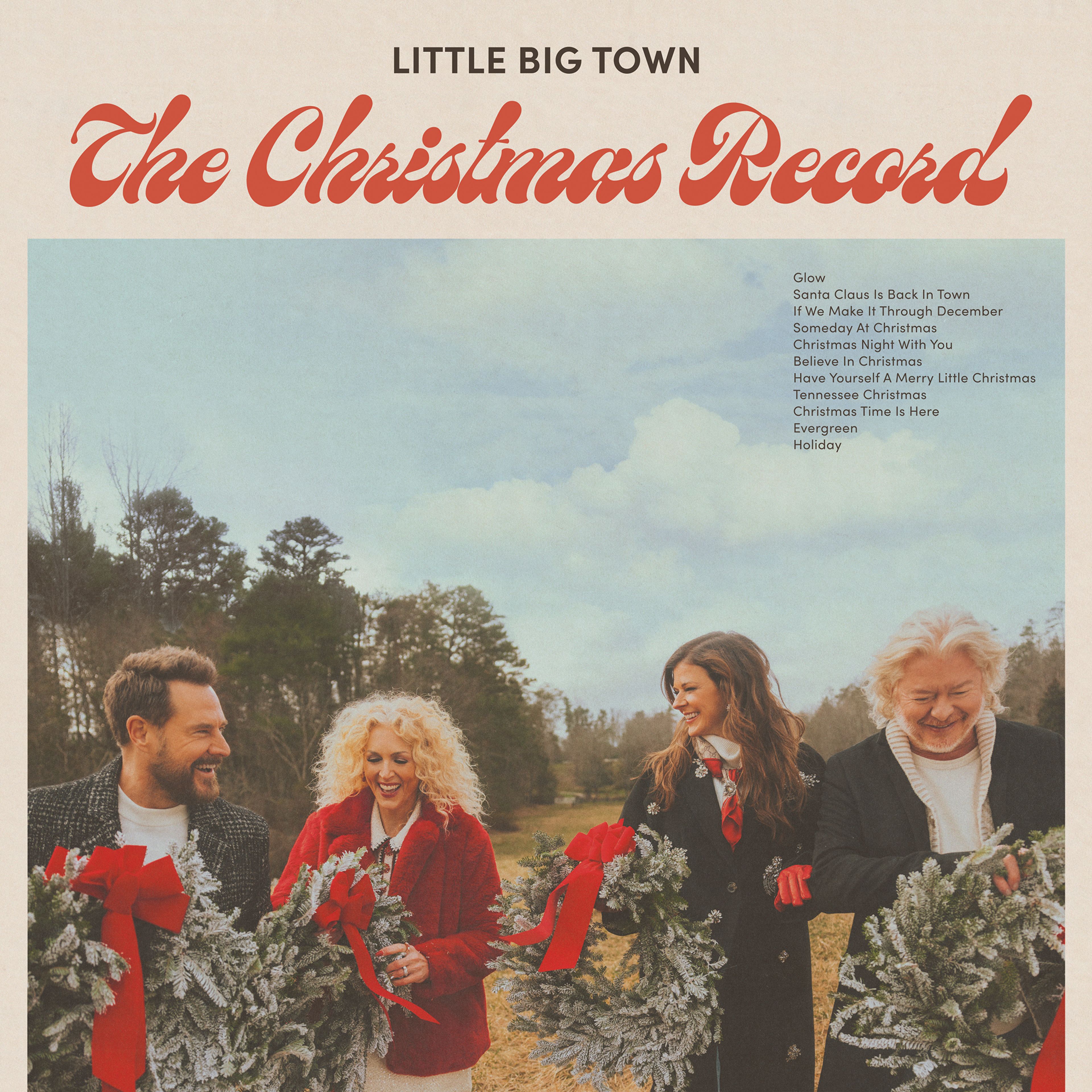 This album cover image released by Capitol Records Nashville shows “The Christmas Record” by Little Big Town. (Capitol Records Nashville via AP)