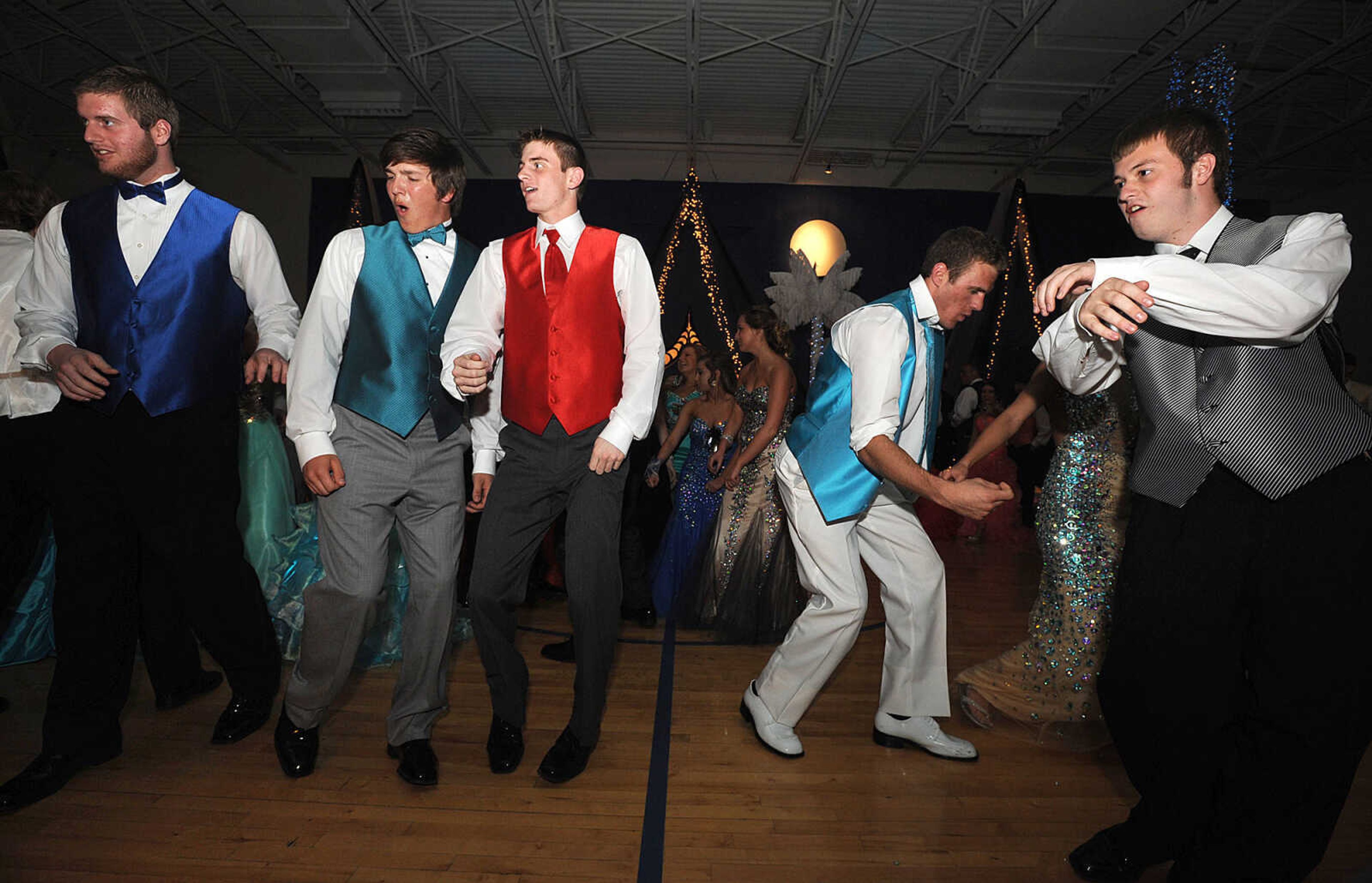 LAURA SIMON ~ lsimon@semissourian.com

Oran High School held its prom Saturday night, April 12, 2014, inside the school's gymnasium.