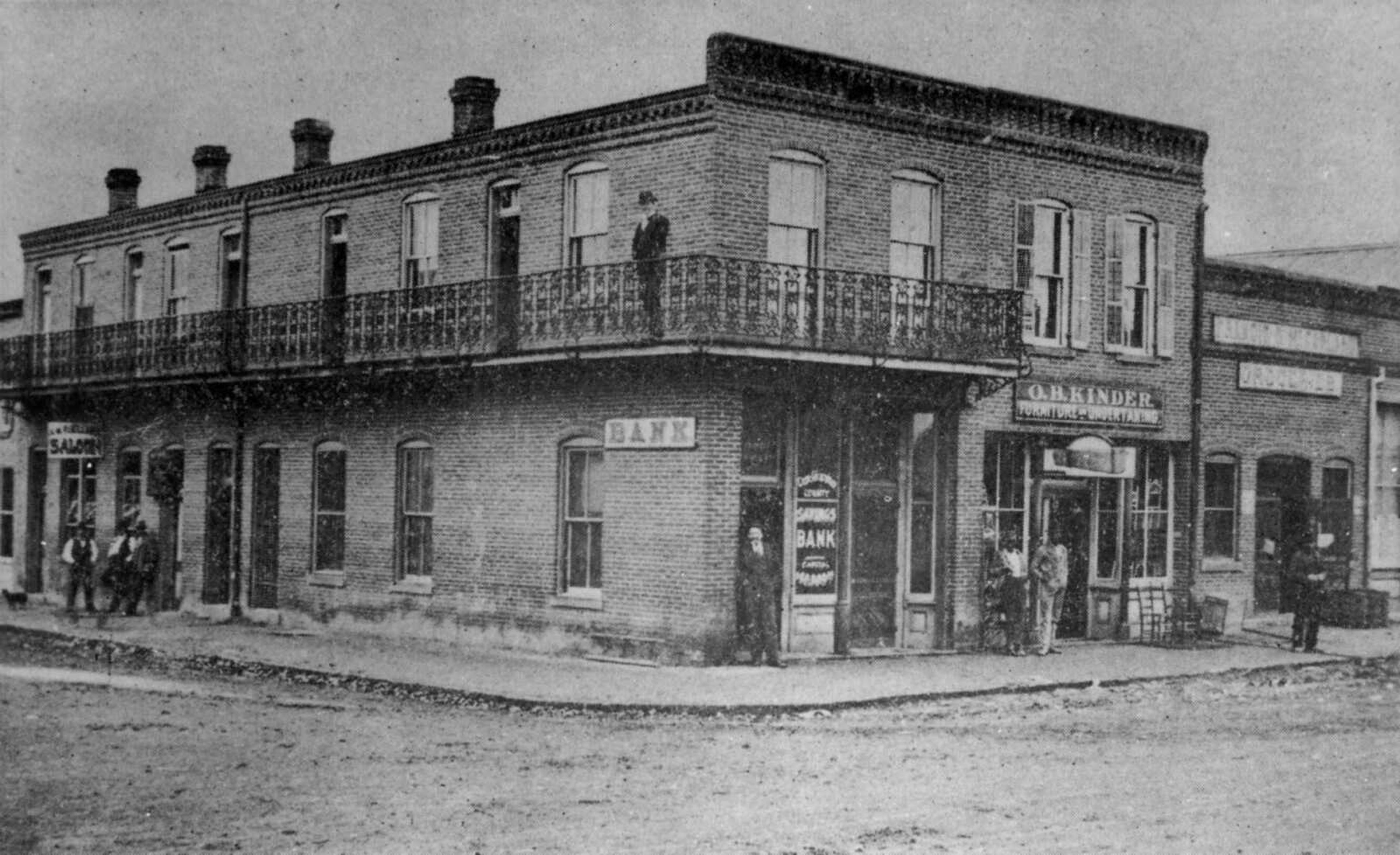 Cape County Savings Bank in Jackson, ca 1900. (Missourian archives)