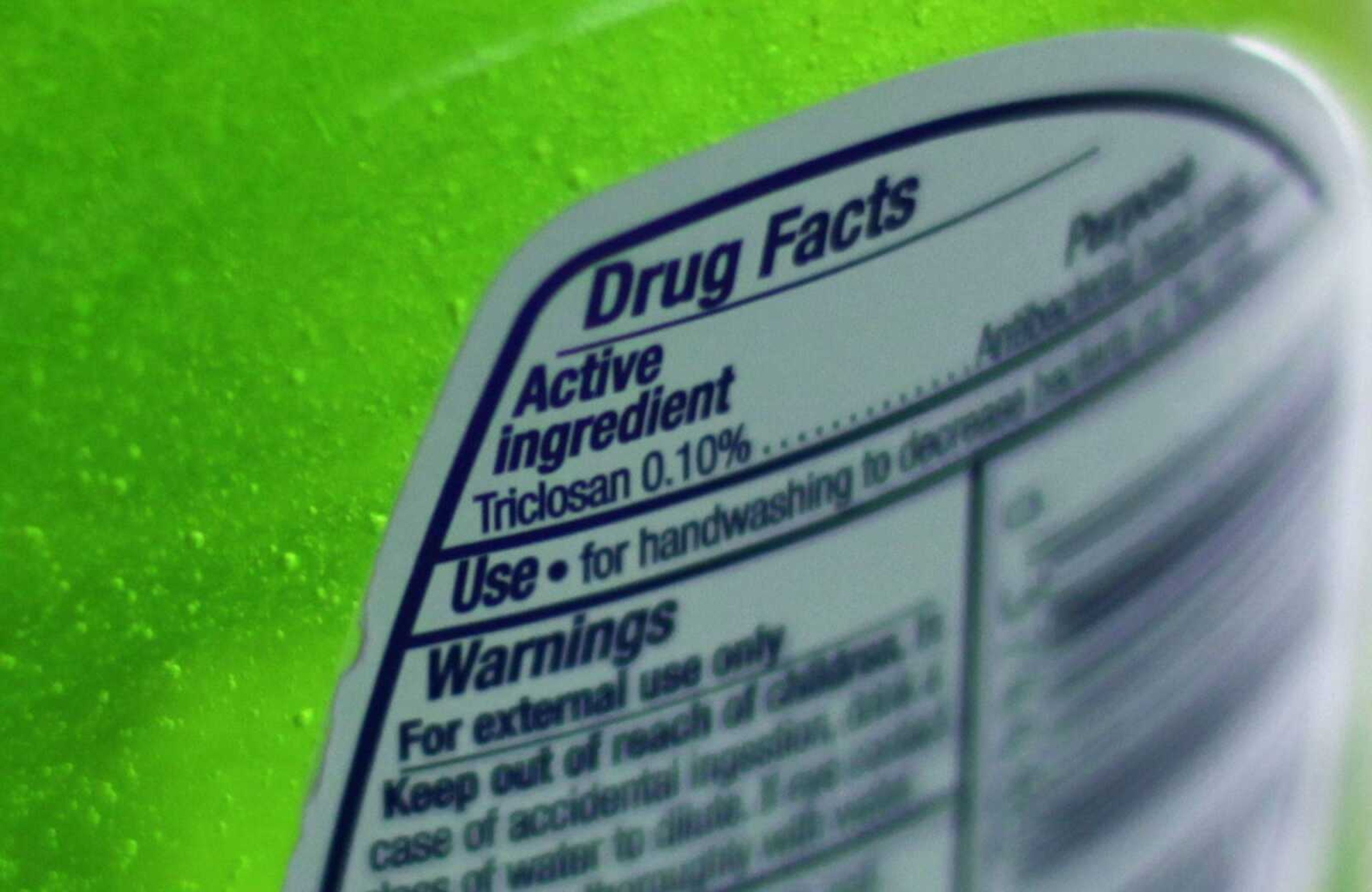 Federal health regulators are deciding whether triclosan, the germ-killing ingredient found in an estimated 75 percent of anti-bacterial liquid soaps and body washes sold in the U.S. is harmful. (Kiichiro Sato ~ Associated Press)