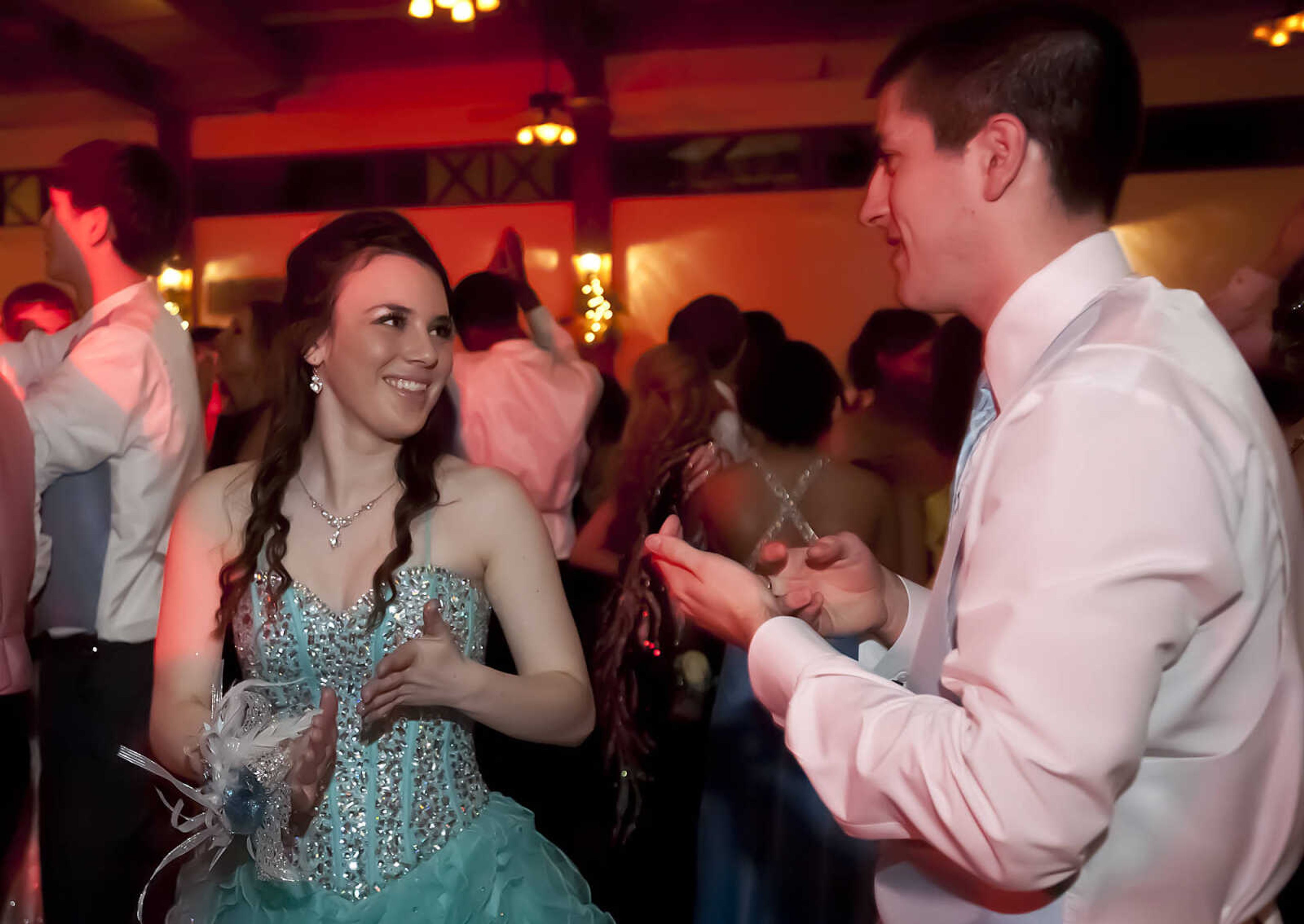 ADAM VOGLER ~ avogler@semissourian.com
The Notre Dame Regional High School Prom, "Crystal Palace Bell,"  Friday, May 2, at the Bavarian Hall in Jackson.