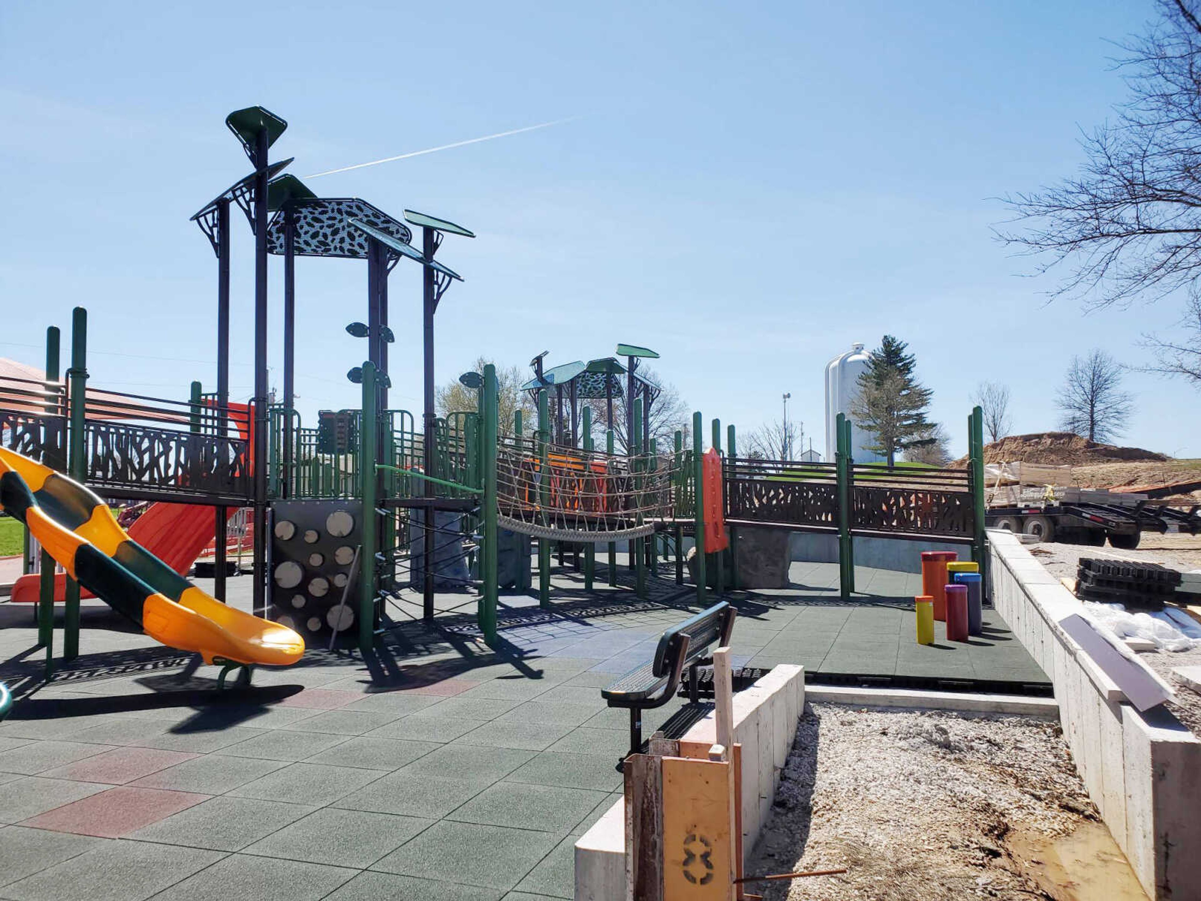 The Lucas & Friends Backyard Adventures Playground in Perryville, Missouri, is an 
all-inclusive park.