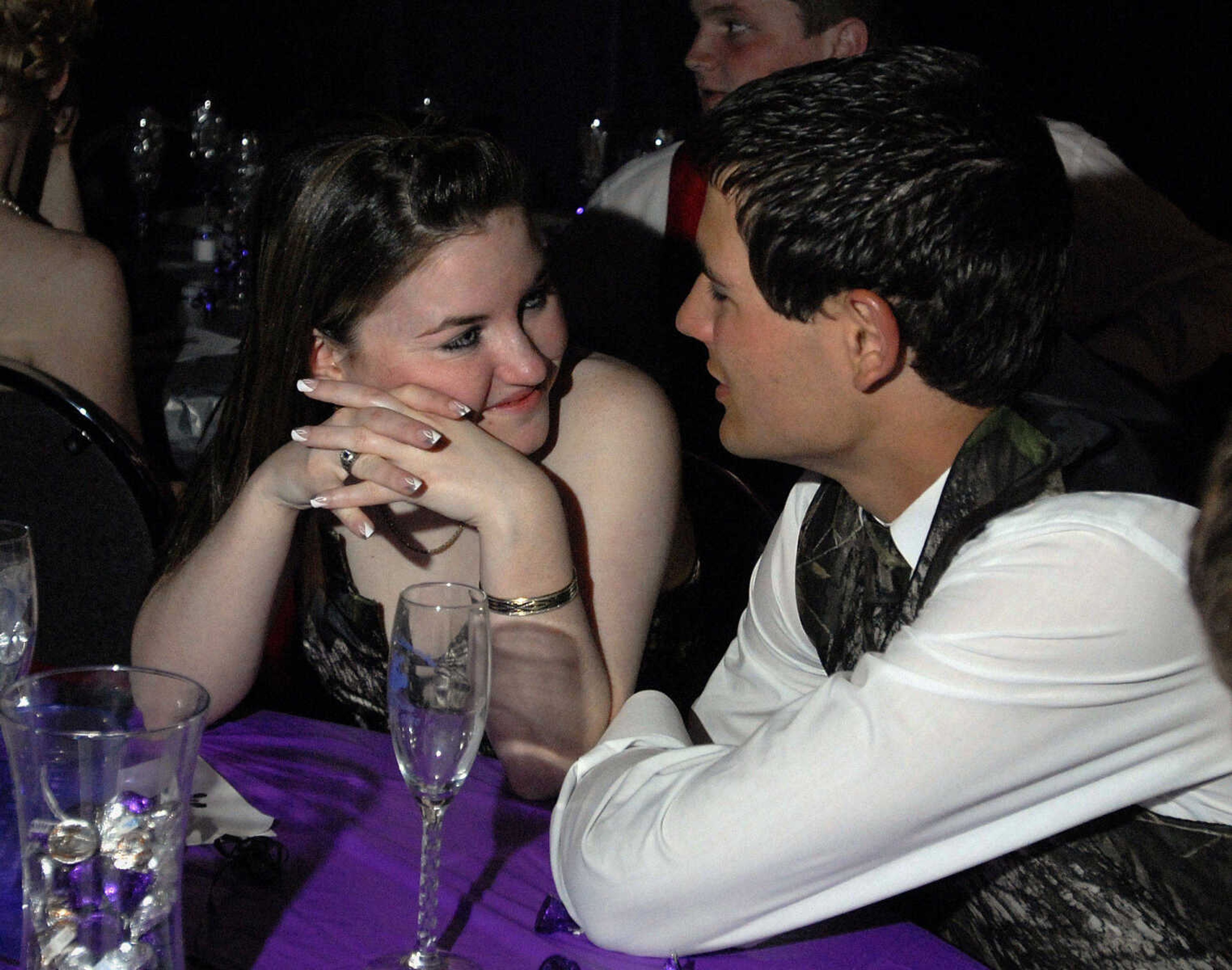 LAURA SIMON~lsimon@semissourian.com
Woodland High School prom "A Night to Remeber" at the Dockside the Upper Deck in Cape Girardeau Saturday, April 10, 2010.