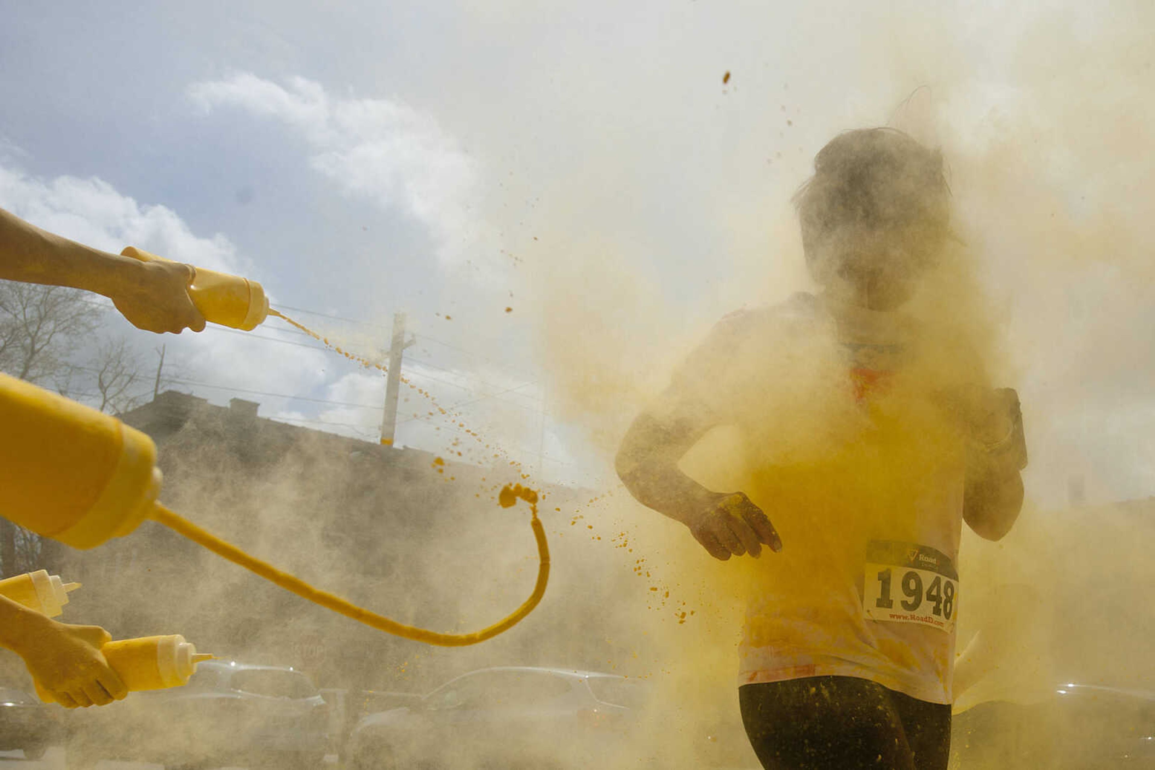 ADAM VOGLER ~ avogler@semissourian.com
The Color Me Cape 5k Saturday, April 12, in Cape Girardeau.