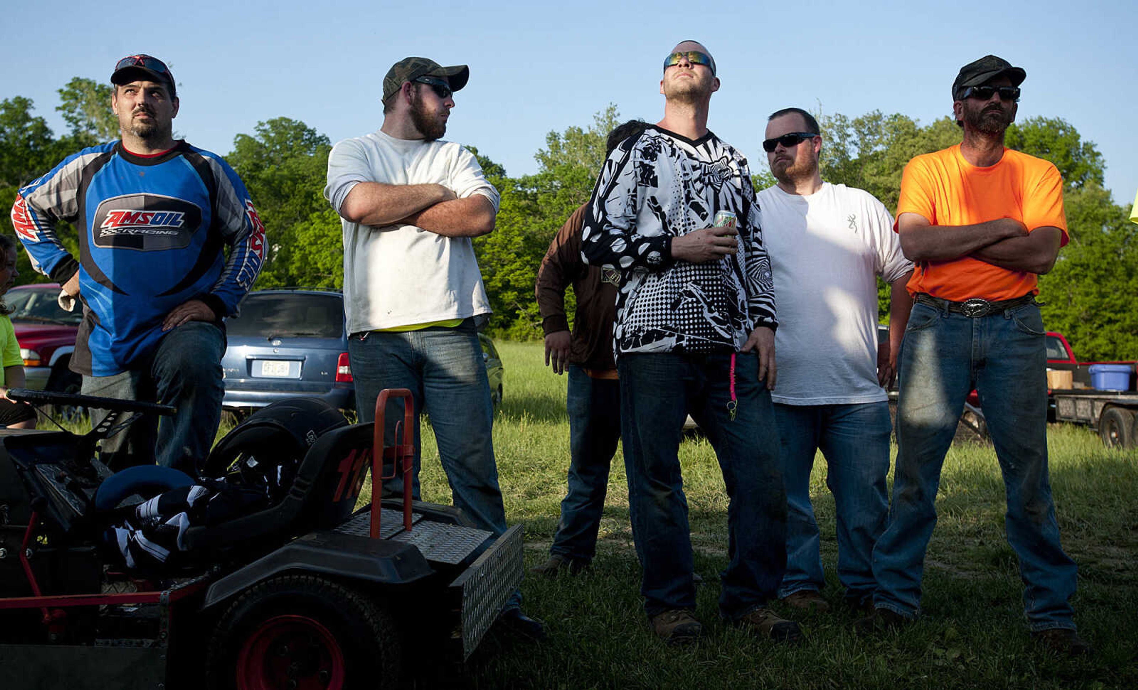 The Southeast Missouri Lawnmower Racing Association's Racing for a Cure presented by the Patton Lions Club at the Patton Saddle Club Saturday, May 10, in Patton, Mo. Proceeds from the event will go towards the Bollinger County Relay for Life.