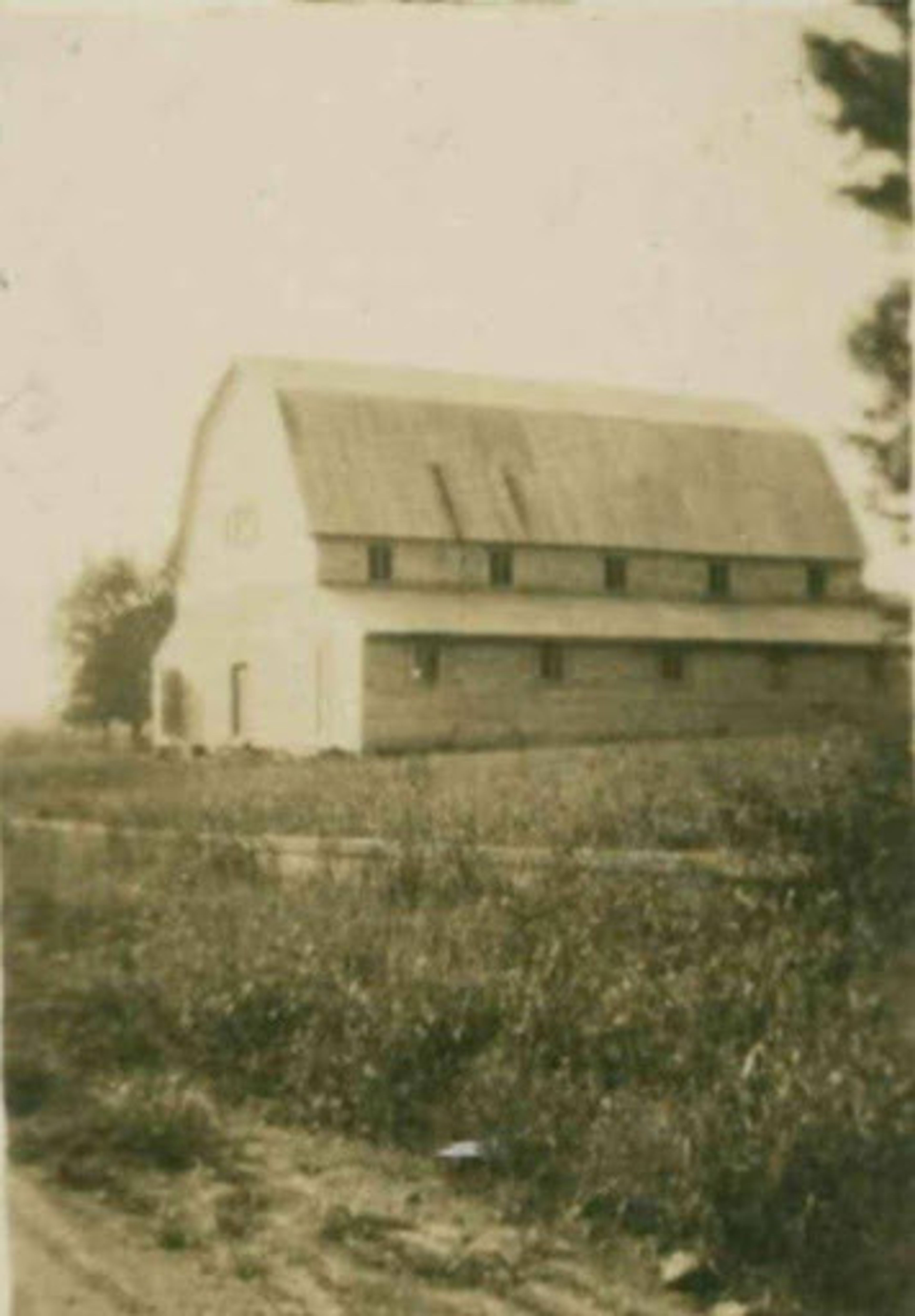 The original gymnasium and community hall in Oak Ridge was built in 1925 from lumber from the original schoolhouse.