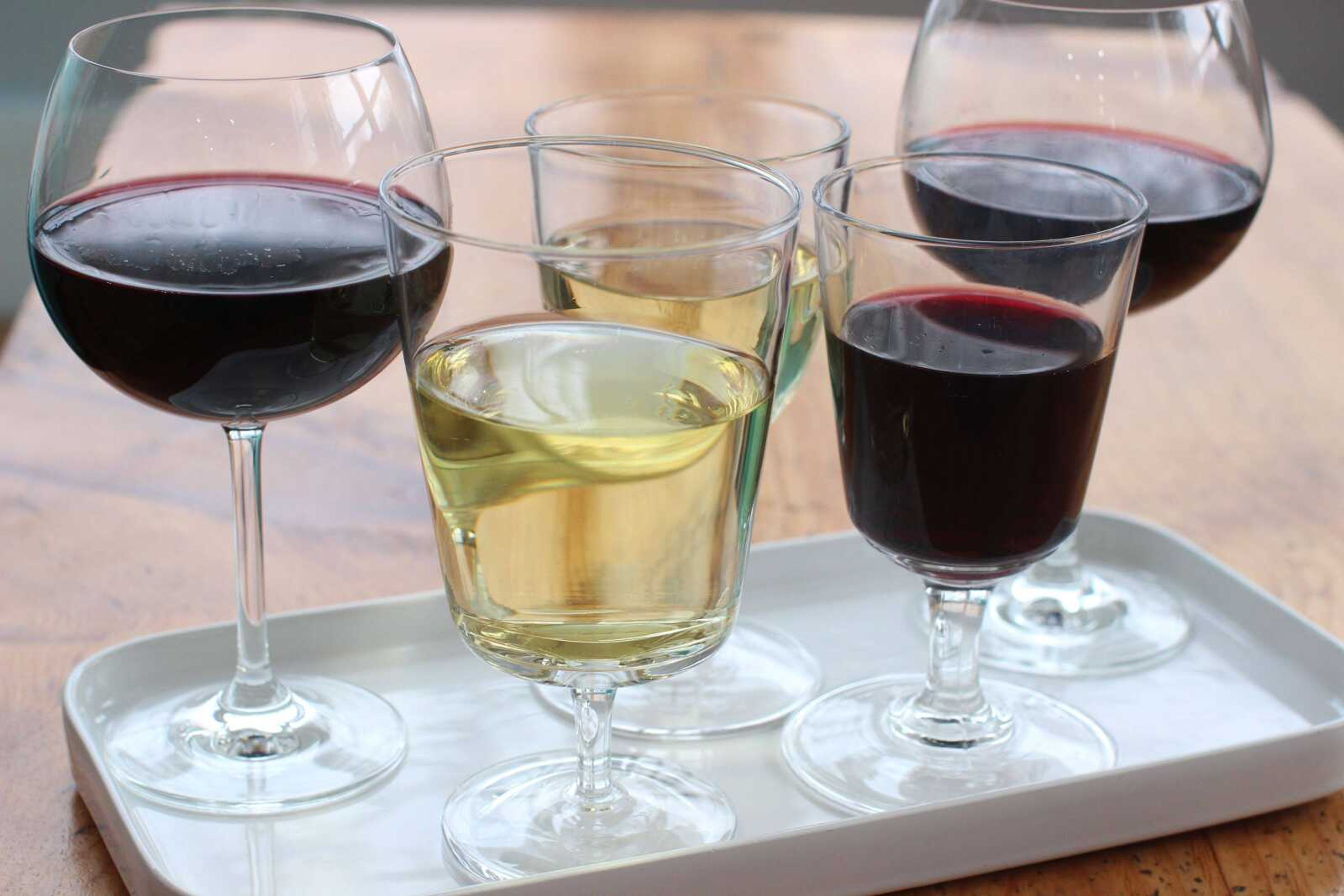 This Jan. 18 photo shows an assortment of red and white wine in Concord, New Hampshire.