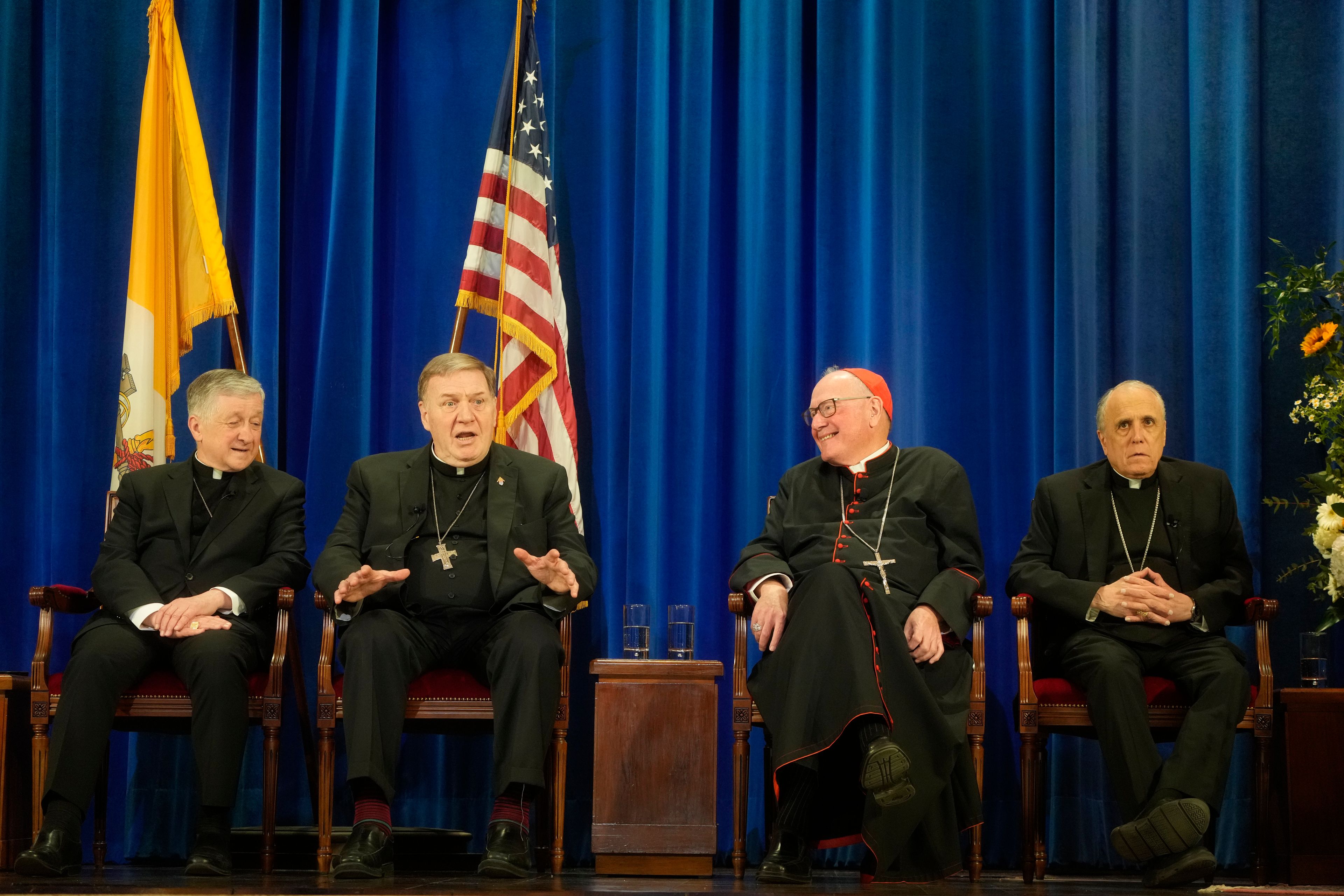 As 'Born in the U.S.A.' plays, American cardinals in Rome celebrate Pope Leo XIV