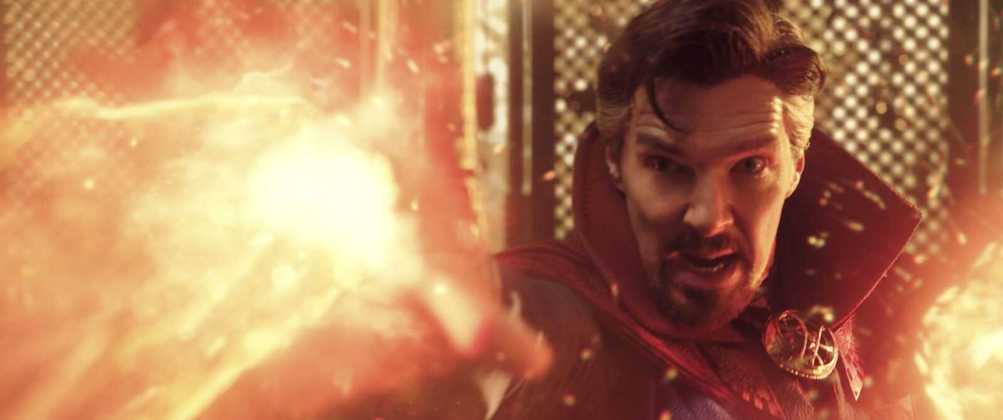 Benedict Cumberbatch as Dr. Stephen Strange in a scene from "Doctor Strange in the Multiverse of Madness."