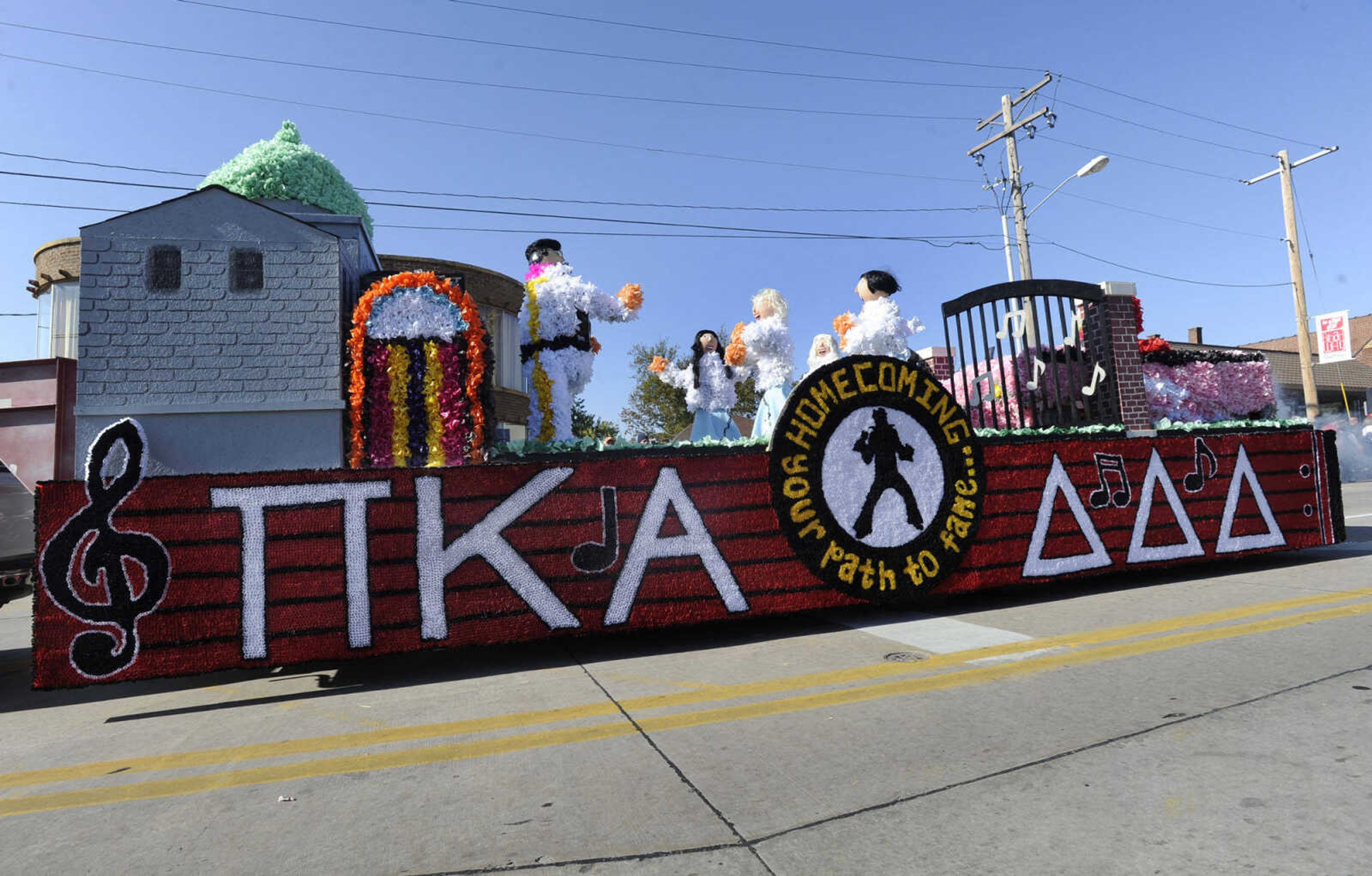 Homecoming, Your Path to Fame by Pi Kappa Alpha and Delta Delta Delta