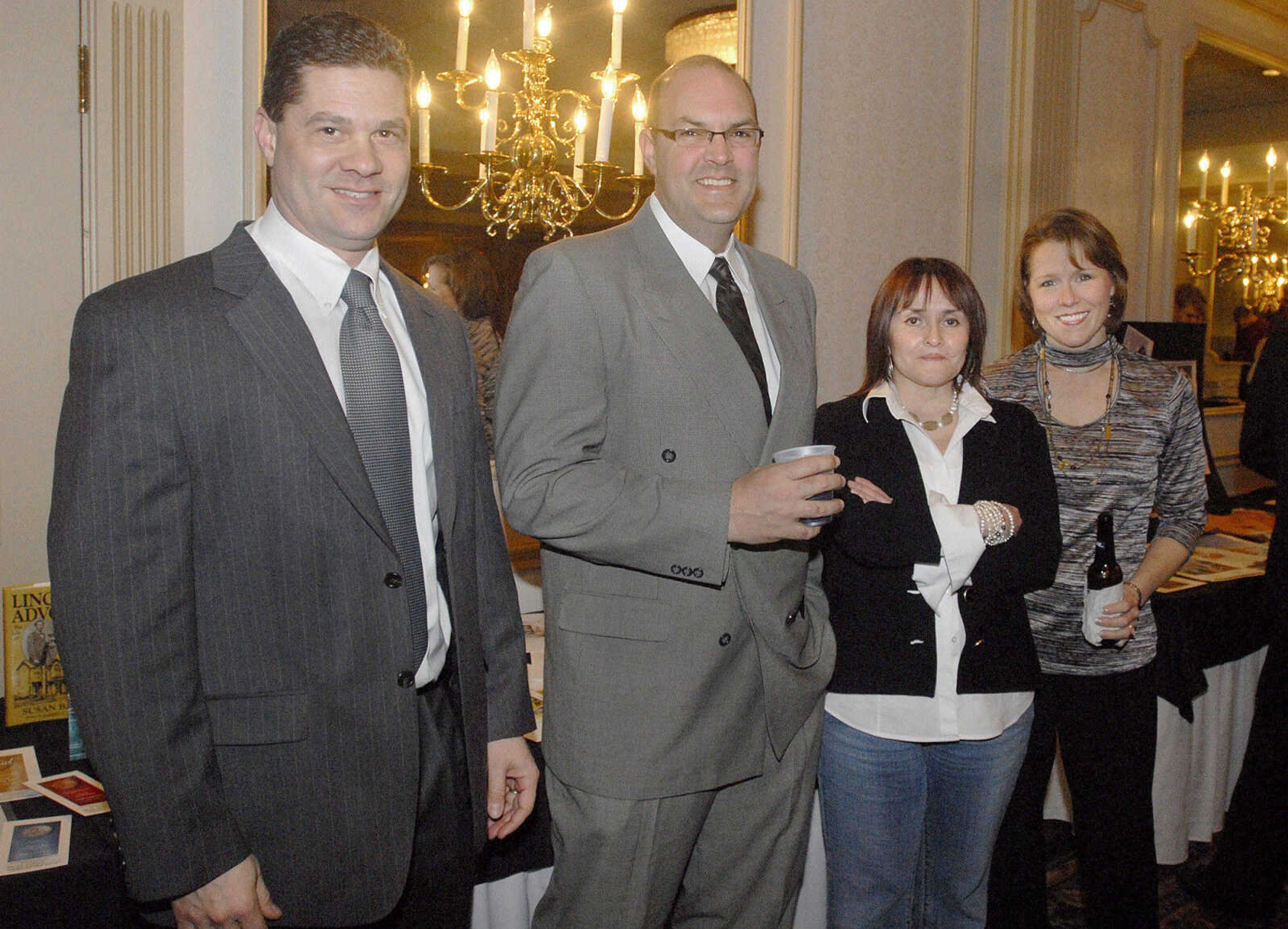 Chris Edmonds, Andrew Chronister, Sylvia Kinder, and Sandy Ross