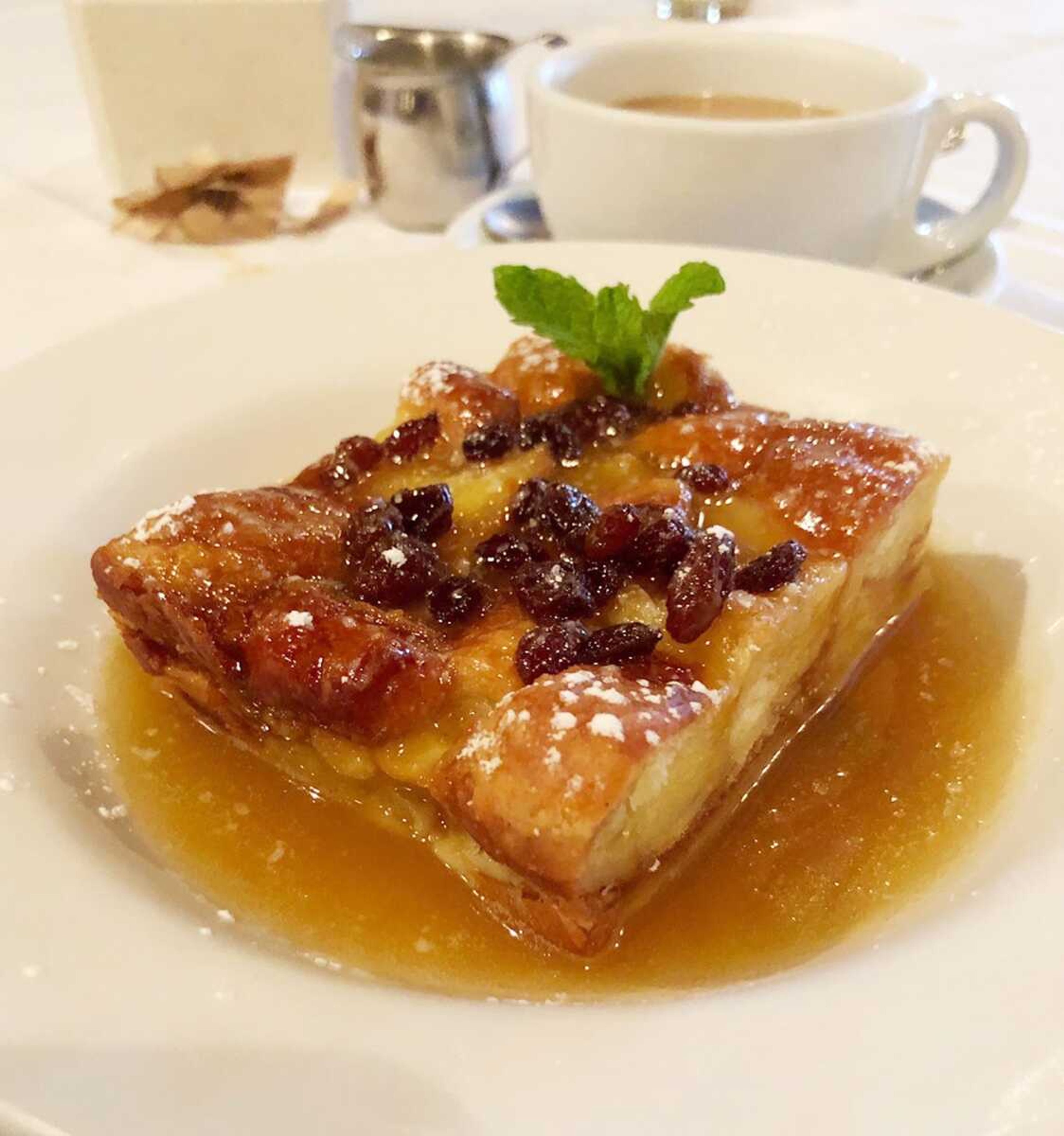 The 36 Bread Pudding is a classic indulgence.