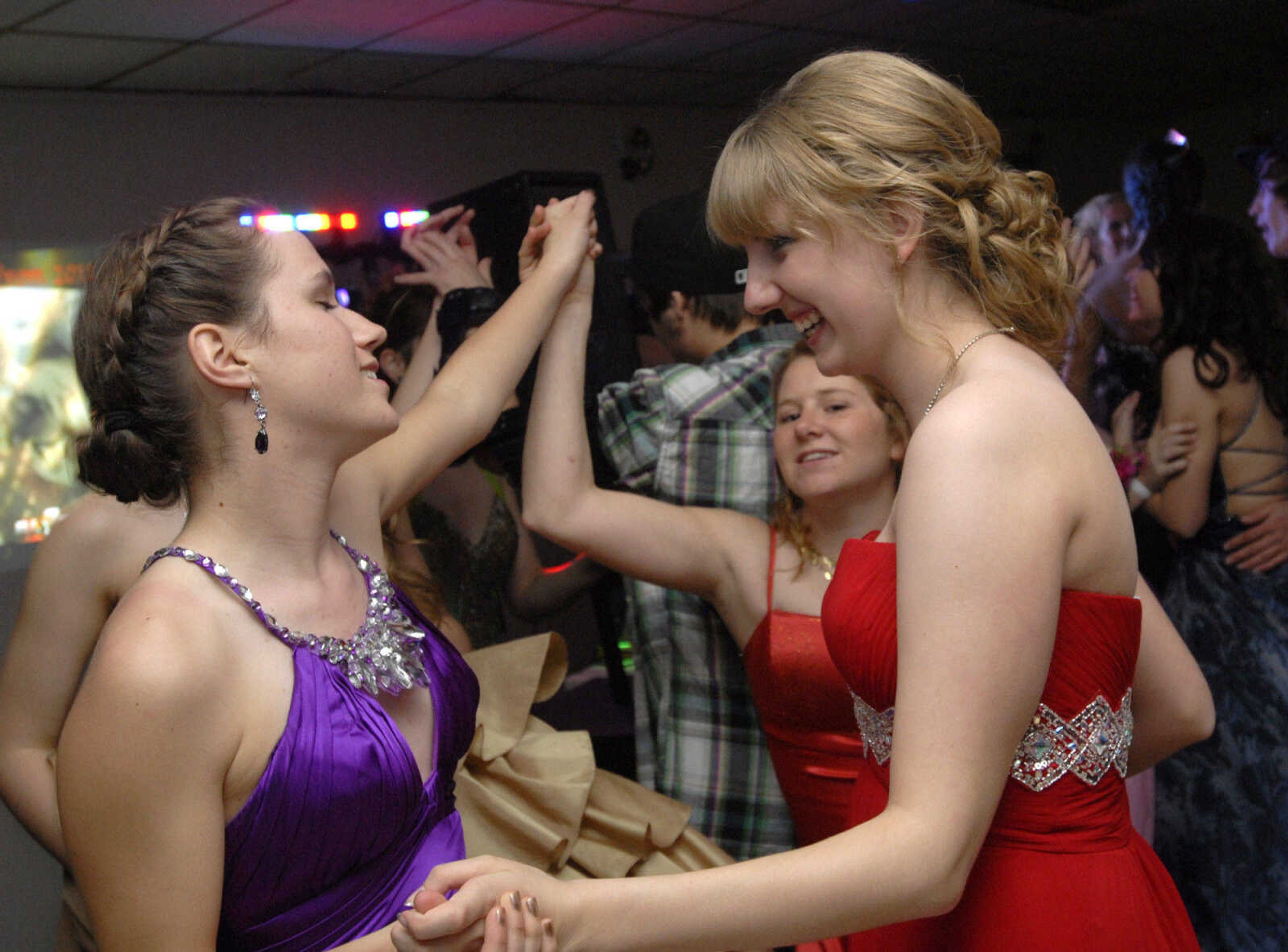 KRISTIN EBERTS ~ keberts@semissourian.com

Saxony Lutheran held their 2011 prom, titled "A Night Behind the Mask," at the Knights of Columbus Hall in Jackson on Saturday, April 9.